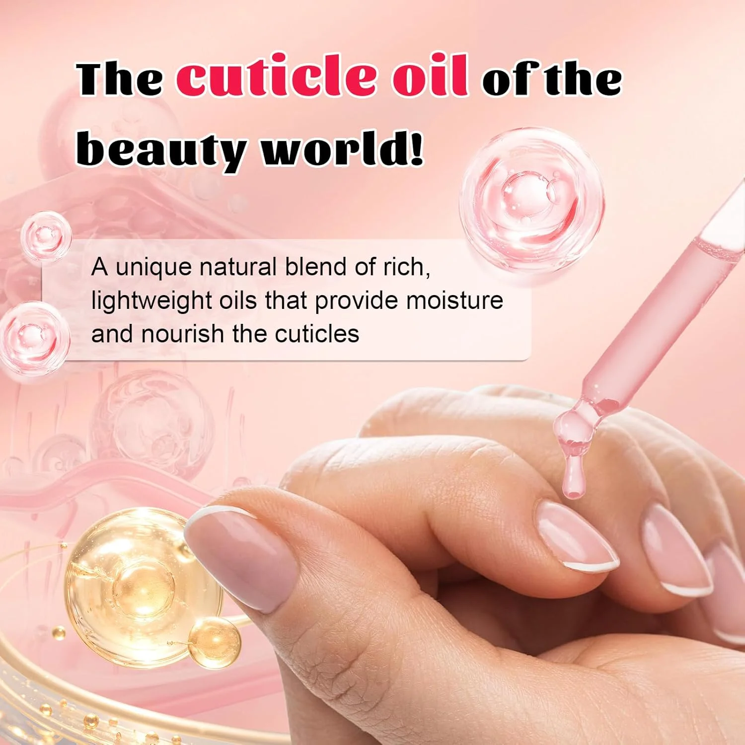 روغن کوتیکول ناخن مجیک آرمور - آبرسان و تقویت کننده حاوی جوجوبا و ویتامین ای | مرطوب کننده، ترمیم کننده و تقویت کننده کوتیکول و ناخن، ترمیم کوتیکول های خشک، جلوگیری از ریش ریش شدن (15 میلی لیتر)