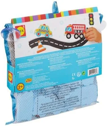 برچسب‌های فومی حمام الکس تویز مدل Beep Beep، ۳۷ تکه