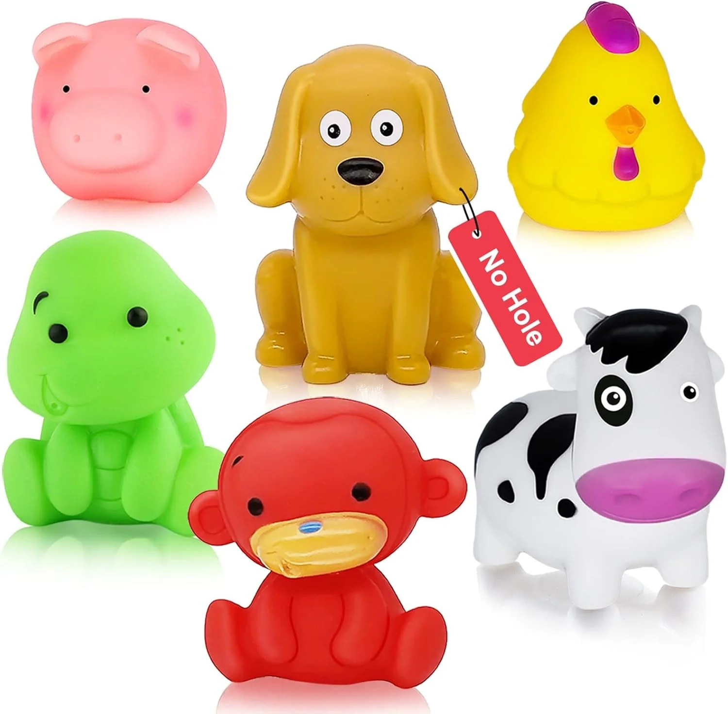 اسباب بازی های وان حمام برای کودکان نوپا 1-3 ساله - بدون سوراخ و ضد کپک، مناسب برای نوزادان و کودکان 6-12-18-24 ماهه، اسباب بازی های استخر آب برای سنین 1 2 3 4 5 6، هدیه دوش برای پسران و دختران 1-6 ساله، لوازم ضروری حمام نوزاد