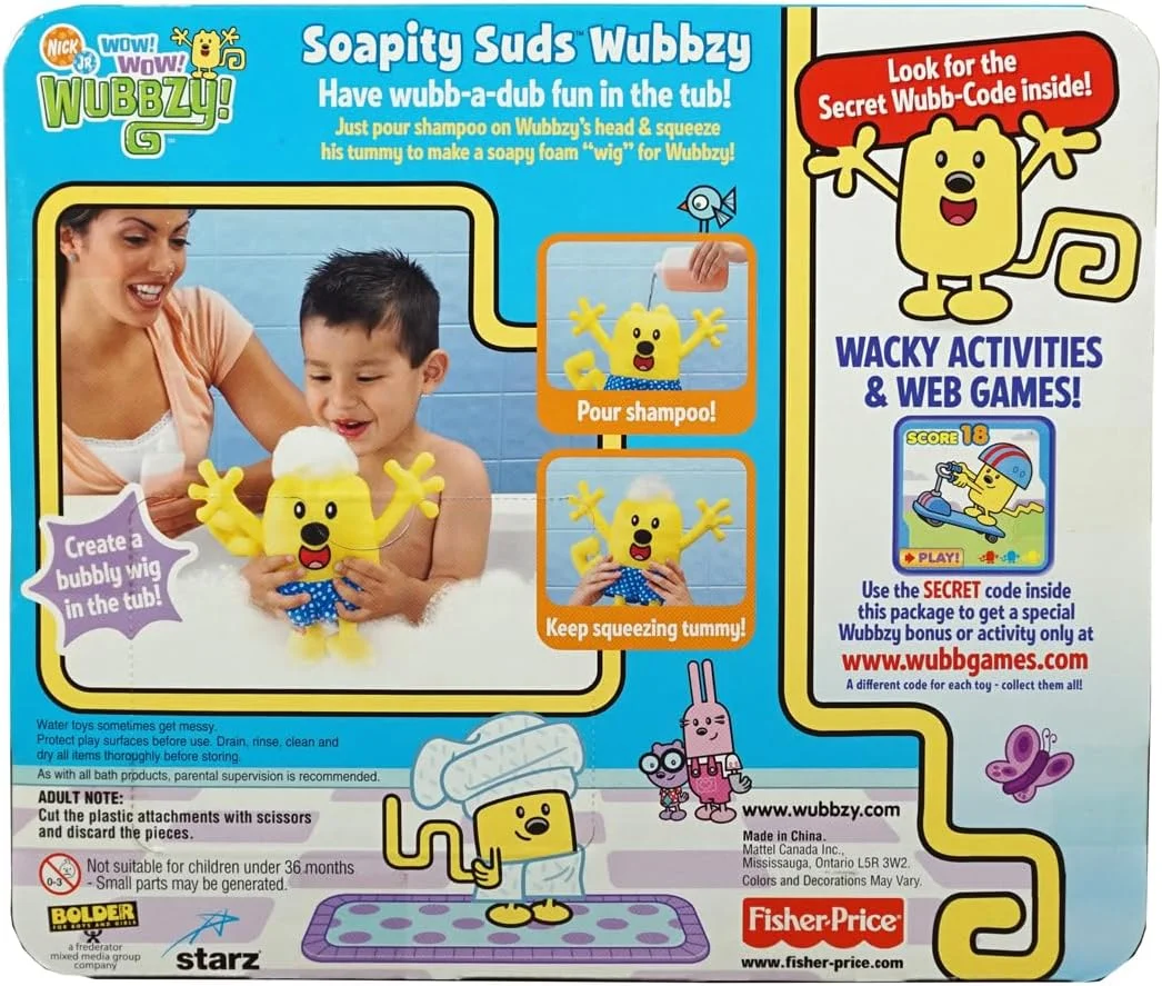 عروسک حباب ساز وابی زی فیشر پرایس