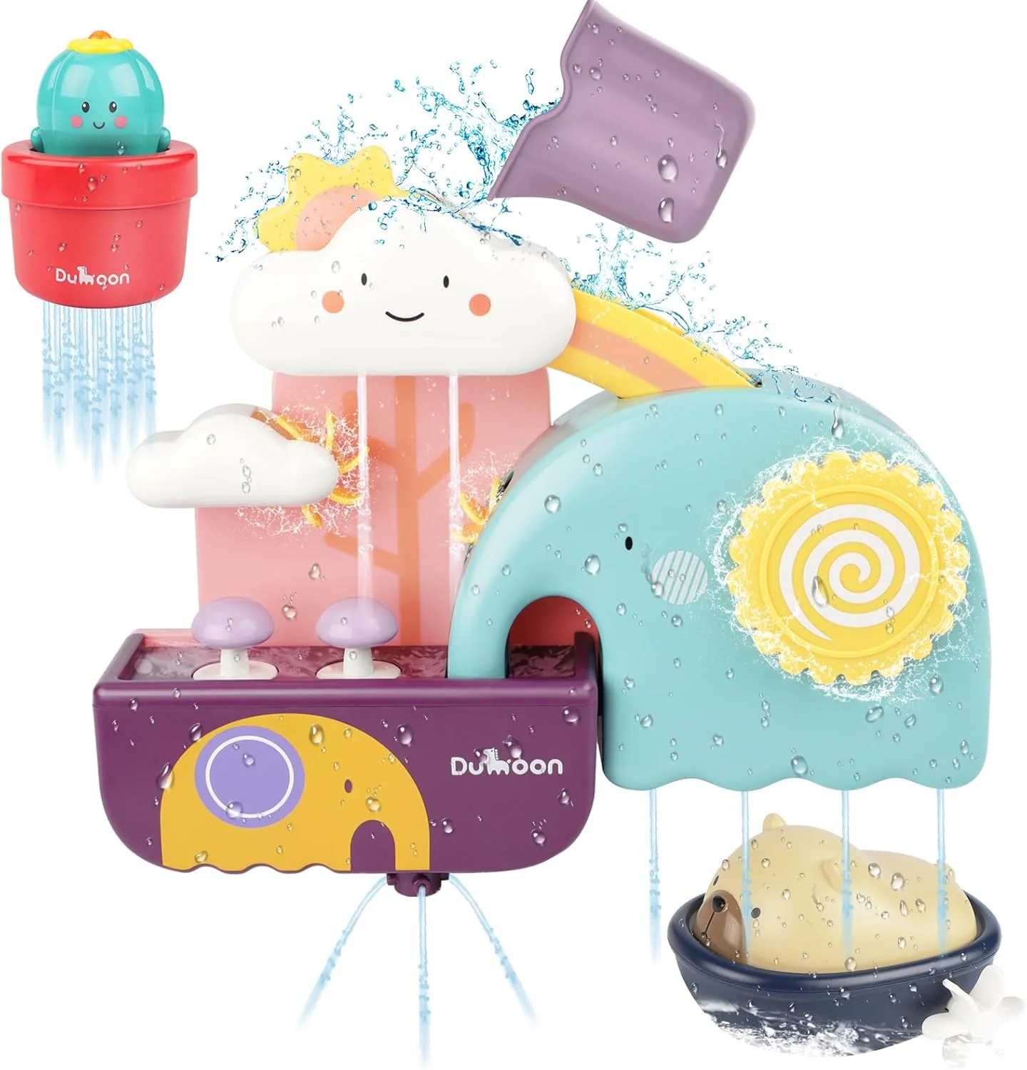 اسباب بازی حمام کودک GILOBABY، اسباب بازی حمام برای کودکان 1، 2، 3+ ساله، ست اسباب بازی هدیه برای کودکان نوپا، اسباب بازی ایستگاه آبشار با فنجان اسباب بازی حمام کودک GILOBABY، اسباب بازی حمام برای کودکان 1، 2، 3+ ساله، ست اسباب بازی هدیه برای کودکان نوپا، اسباب بازی ایستگاه آبشار با فنجان