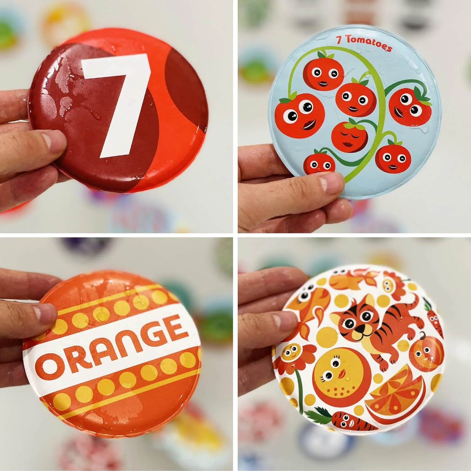 فلش کارت های شناور کودک برای حمام. آموزش اعداد، شمارش و رنگ ها. اسباب بازی های آموزشی حمام برای نوزادان و کودکان نوپا 6 ماهه تا 4 ساله. (مجموعه 21 عددی)