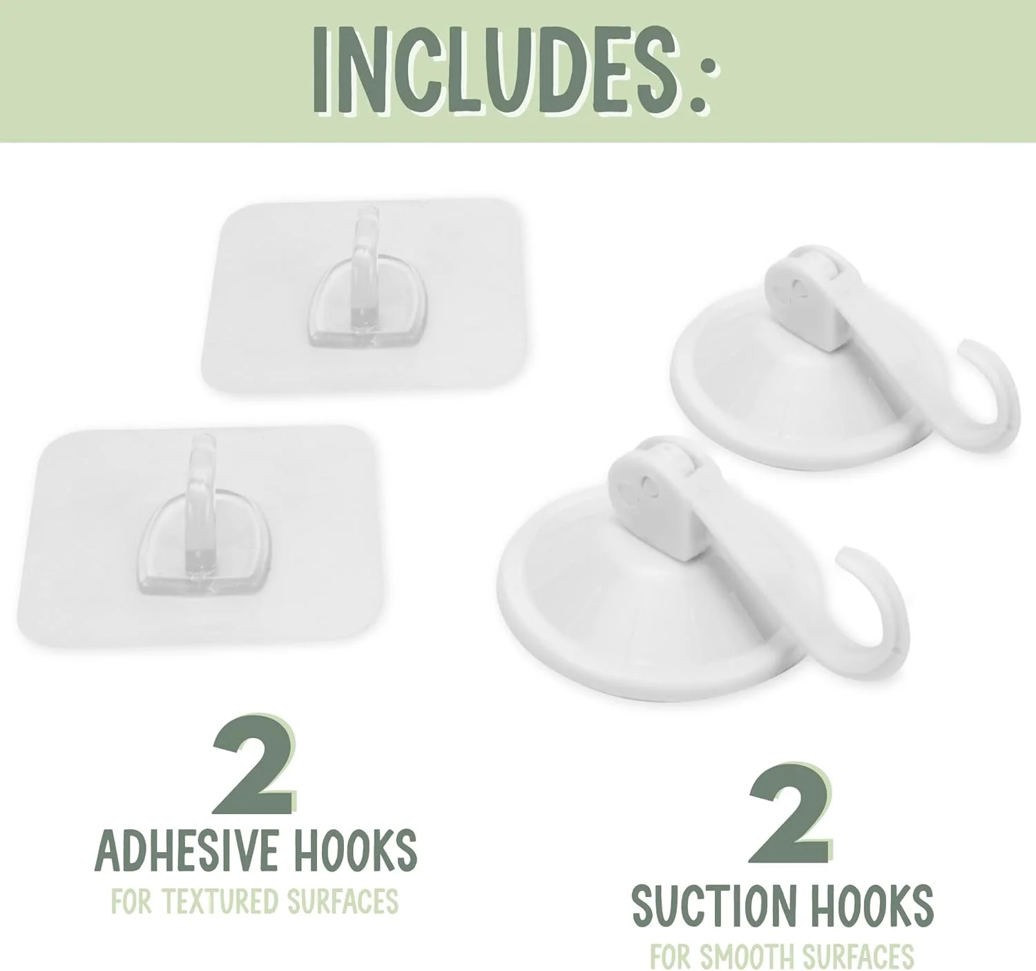 تور نگهدارنده اسباب بازی حمام S&T INC. با جیب برای وان، قفسه دوش برای نگهداری اسباب بازی های کودک و بچه ها، صابون یا شامپو، شامل قلاب، 35.5 در 50.8 سانتی متر، سفید، 1 عدد