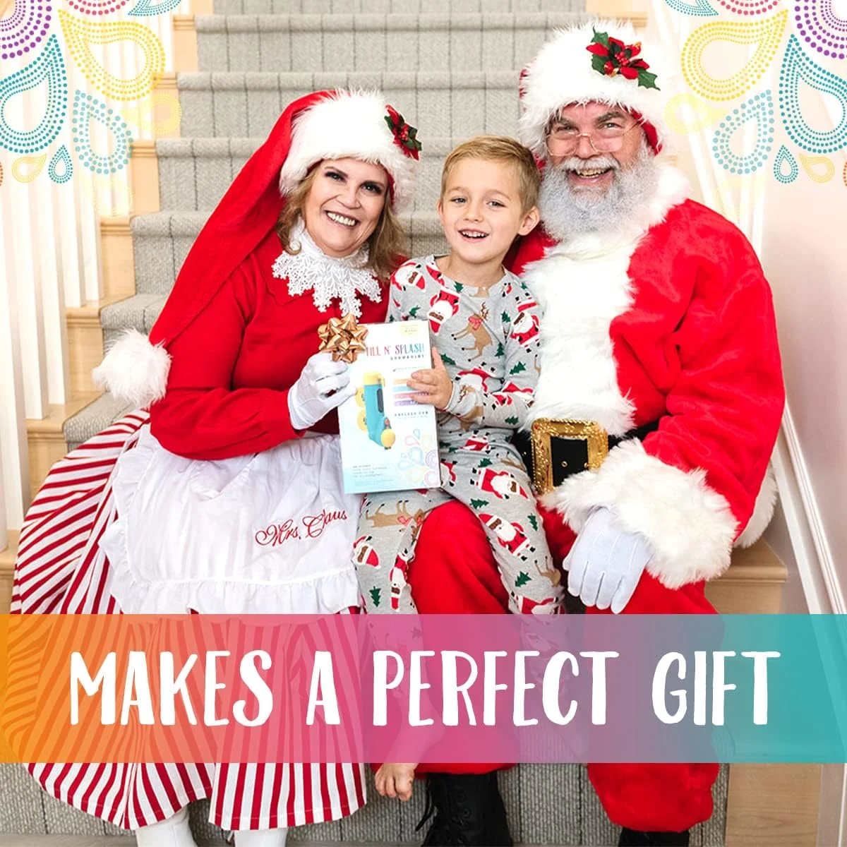 اسباب بازی حمام زیردریایی Fill N' Splash Inspiration Play - اسباب بازی های حمام کودک نوپا، سنین 1-5 سال، اسباب بازی زیردریایی پلاستیکی آبی