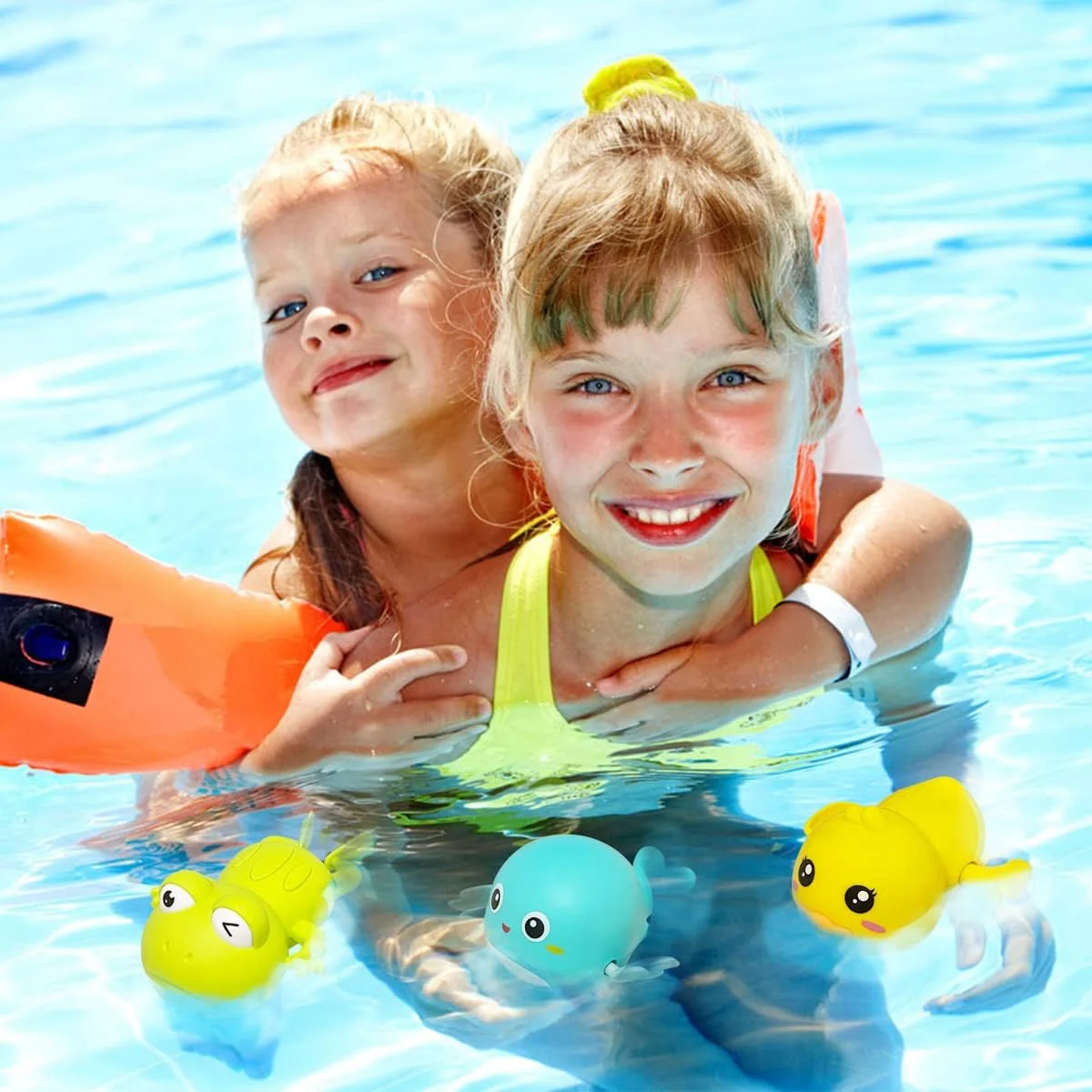 جوفان بسته 4 عددی اسباب بازی های فشاری حمام با طرح کریسمس