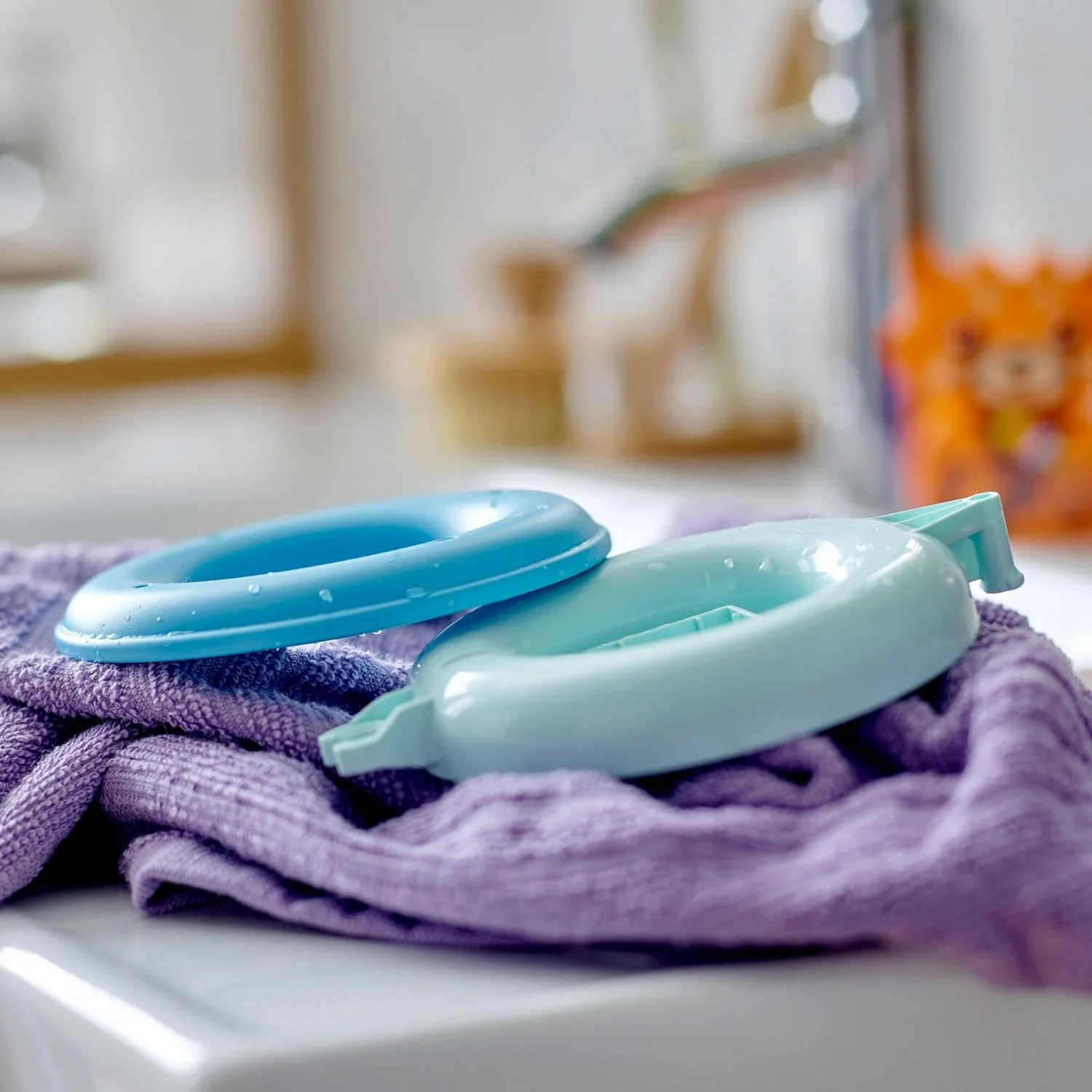 لگو DUPLO سرگرمی در حمام: پاندا قرمز شناور 10964، اسباب بازی حمام برای نوزادان و کودکان نوپا 1.5 سال به بالا، اسباب بازی های آبی وان کودک، تمیز کردن آسان