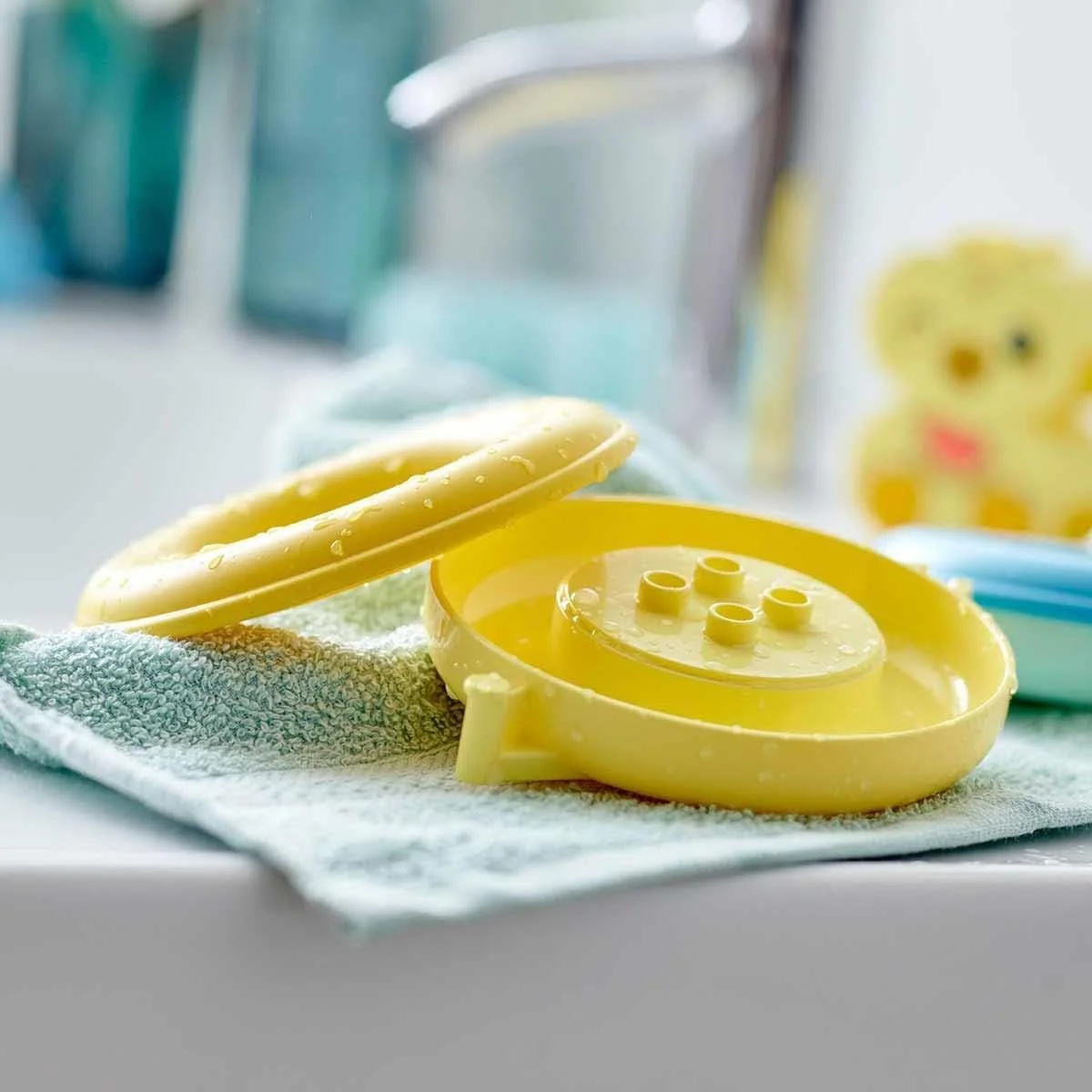 لگو 10965 DUPLO سرگرمی در حمام: اسباب بازی حمام قطار حیوانات شناور برای نوزادان و کودکان نوپا 1.5 - 3 ساله با اردک، اسب آبی و خرس قطبی، اسباب بازی های آبی وان حمام، تمیز کردن آسان