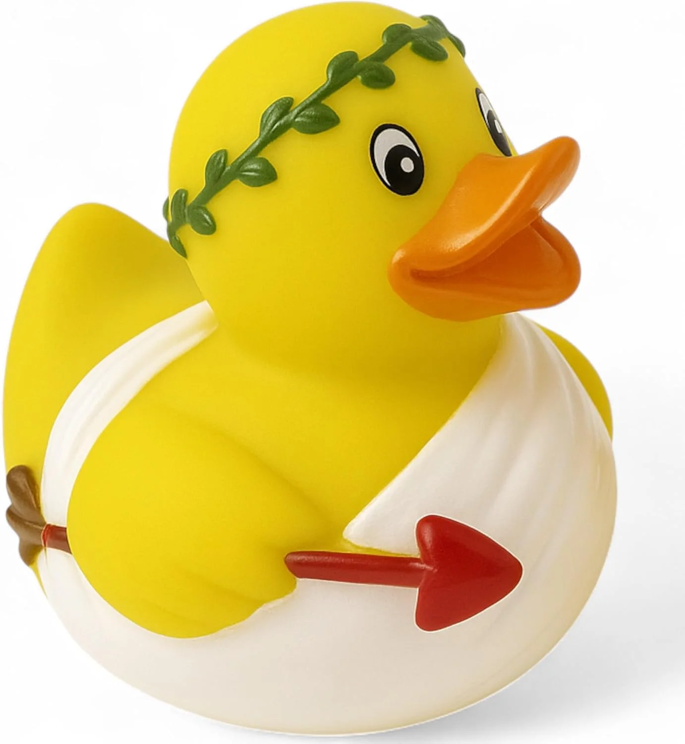 اردک حمام صدادار MIJOMA، اردک های شنای زیبا برای کودکان و بزرگسالان، اردک های حمام بادوام برای بازی، جمع آوری و تزئین (کیوپید)