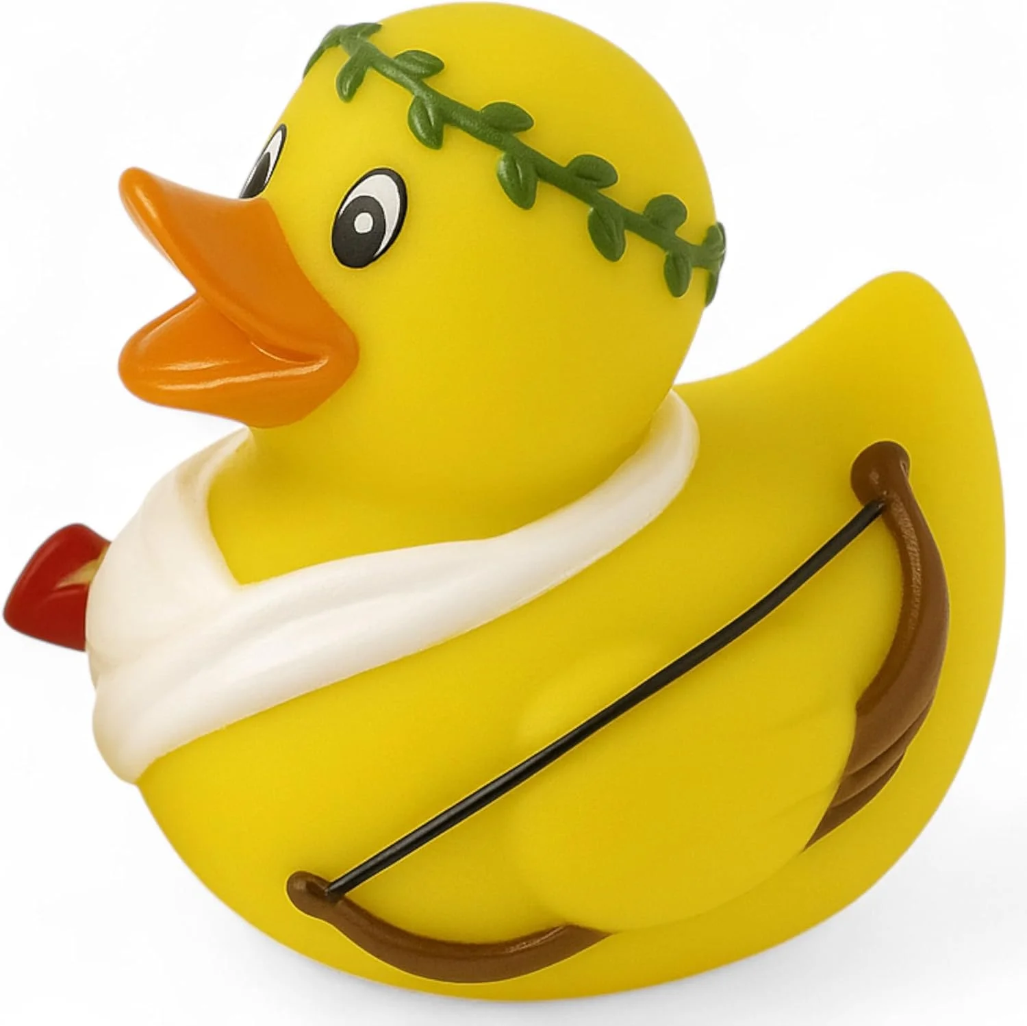 اردک حمام صدادار MIJOMA، اردک های شنای زیبا برای کودکان و بزرگسالان، اردک های حمام بادوام برای بازی، جمع آوری و تزئین (کیوپید)