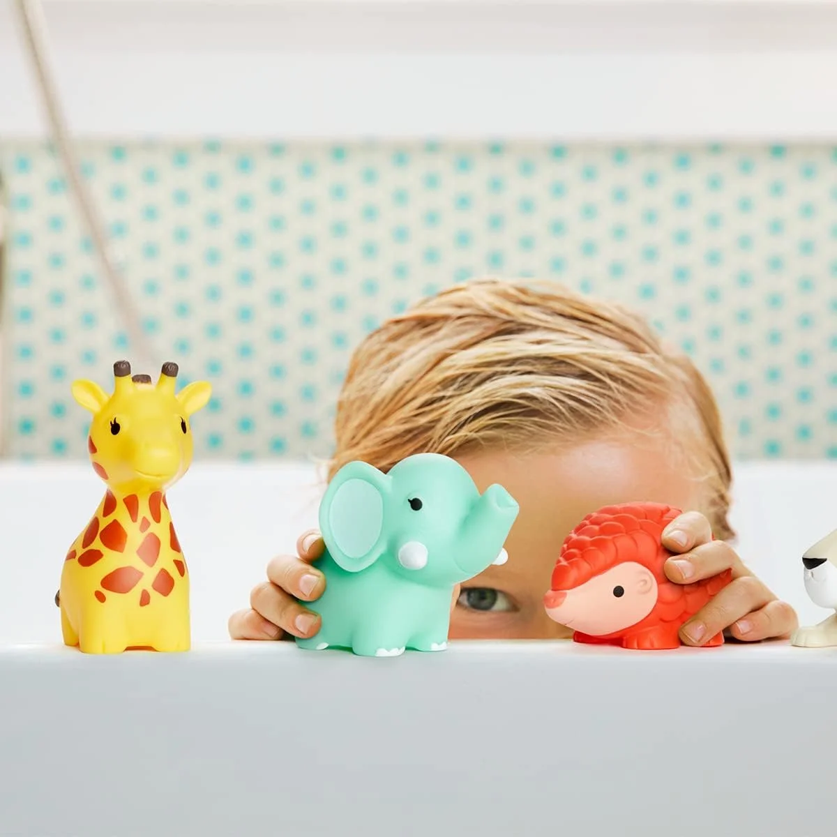 اسباب بازی های آب پاش حیوانات مانچکین، اسباب بازی حمام، فعالیت سرگرم کننده حمام، اسباب بازی رنگارنگ برای سرگرم نگه داشتن کودکان، نوزاد/کودک نوپا/کودکان، 9 ماه به بالا