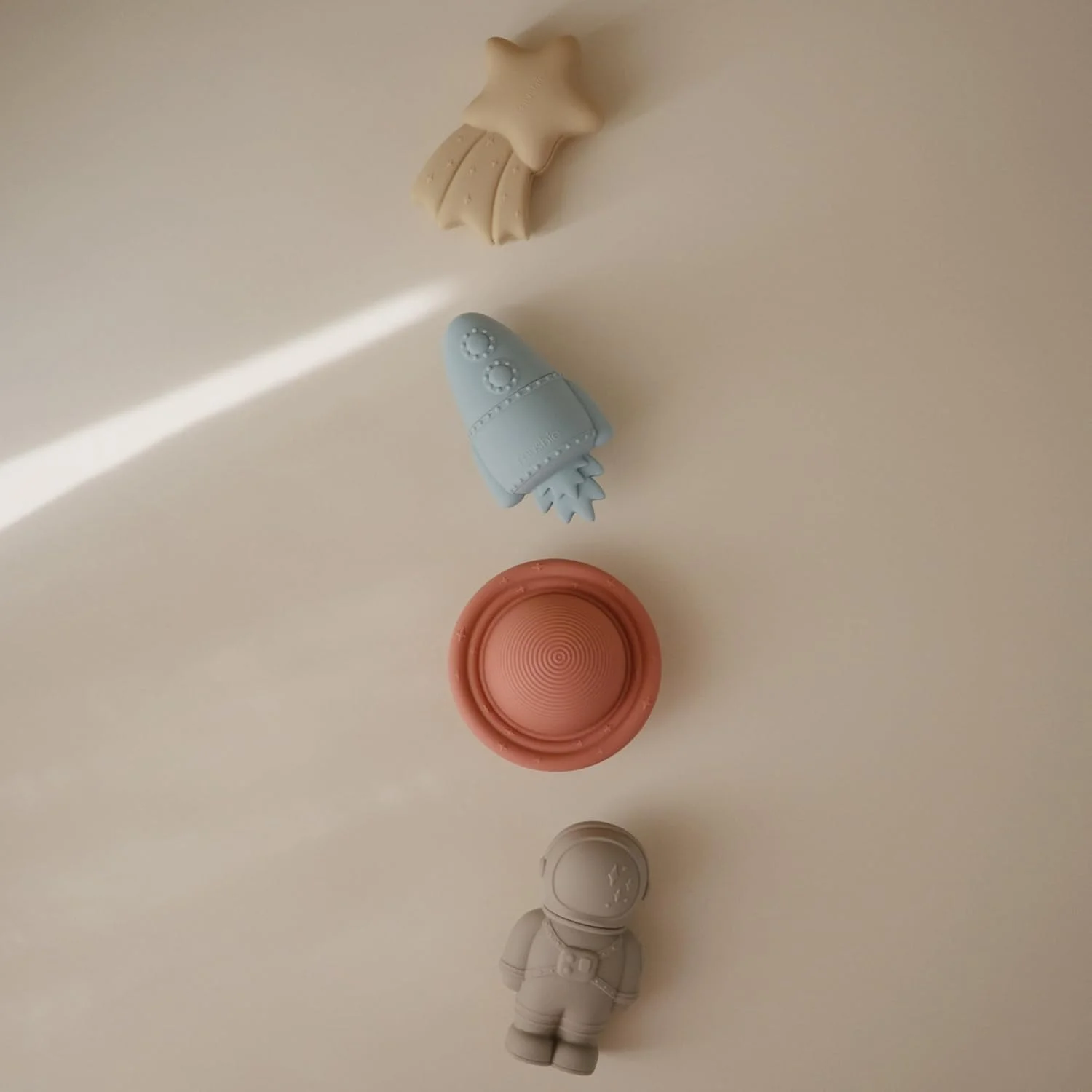 مجموعه اسباب بازی حمام موشی (4 تکه) - فضا