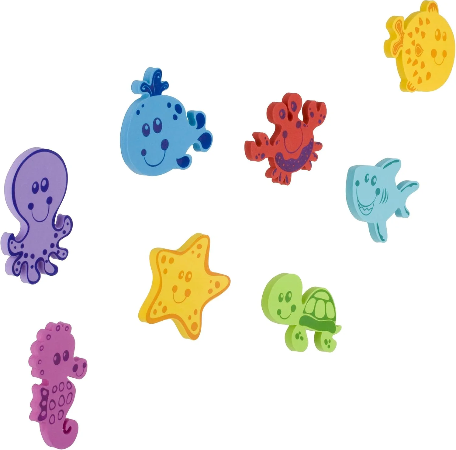 مجموعه 16 عددی حیوانات فومی شناور حمام نوبی