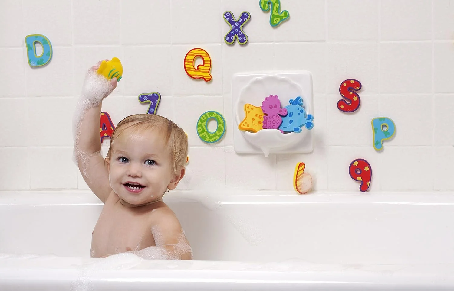 مجموعه 16 عددی حیوانات فومی شناور حمام نوبی