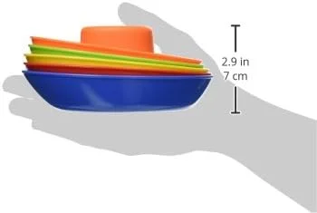قایق های حمام تودرتوی نابی - بسته 5 عددی