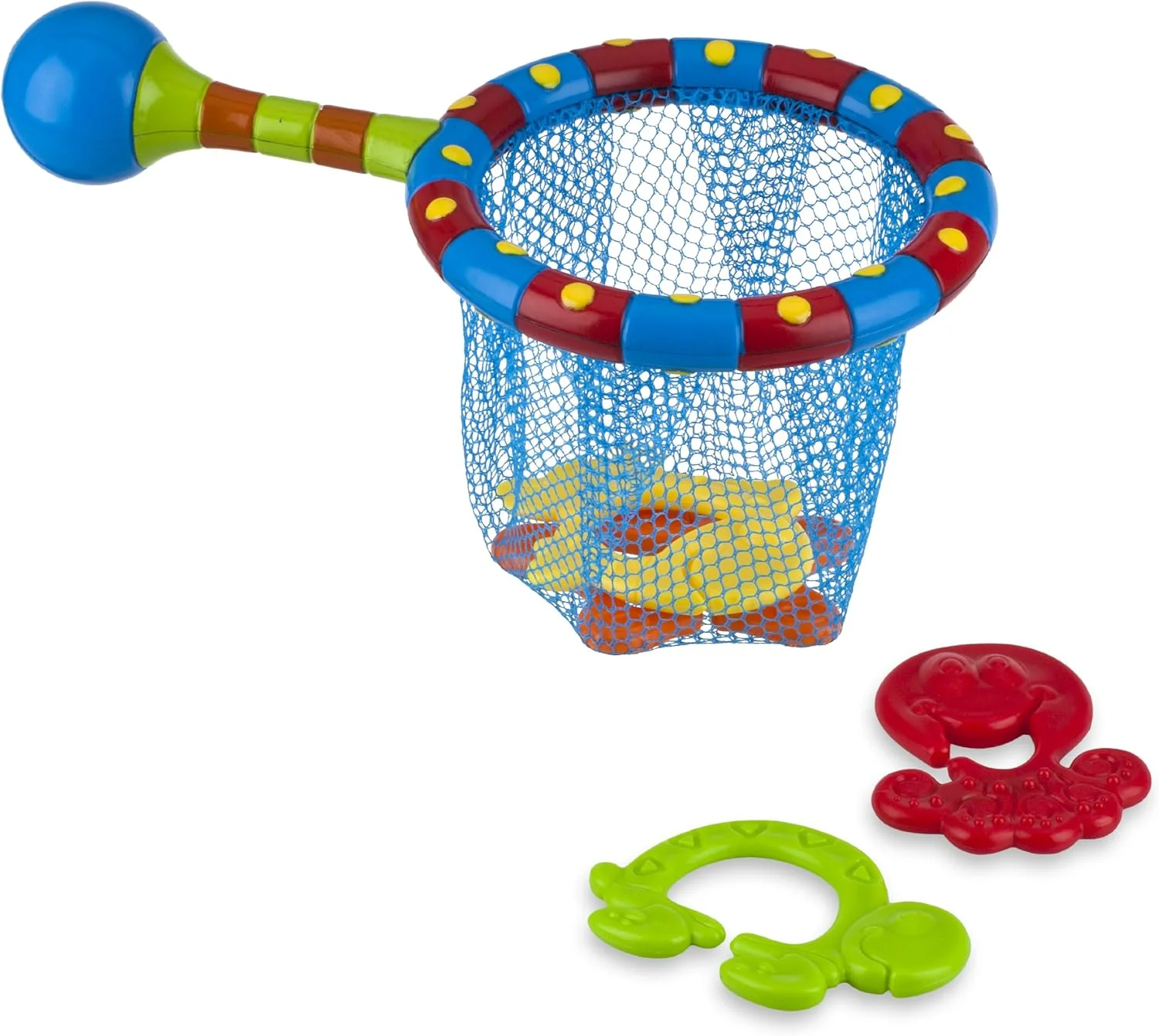 اسباب بازی حمام مجموعه ماهیگیری Nuby Splash N' Catch، چند رنگ