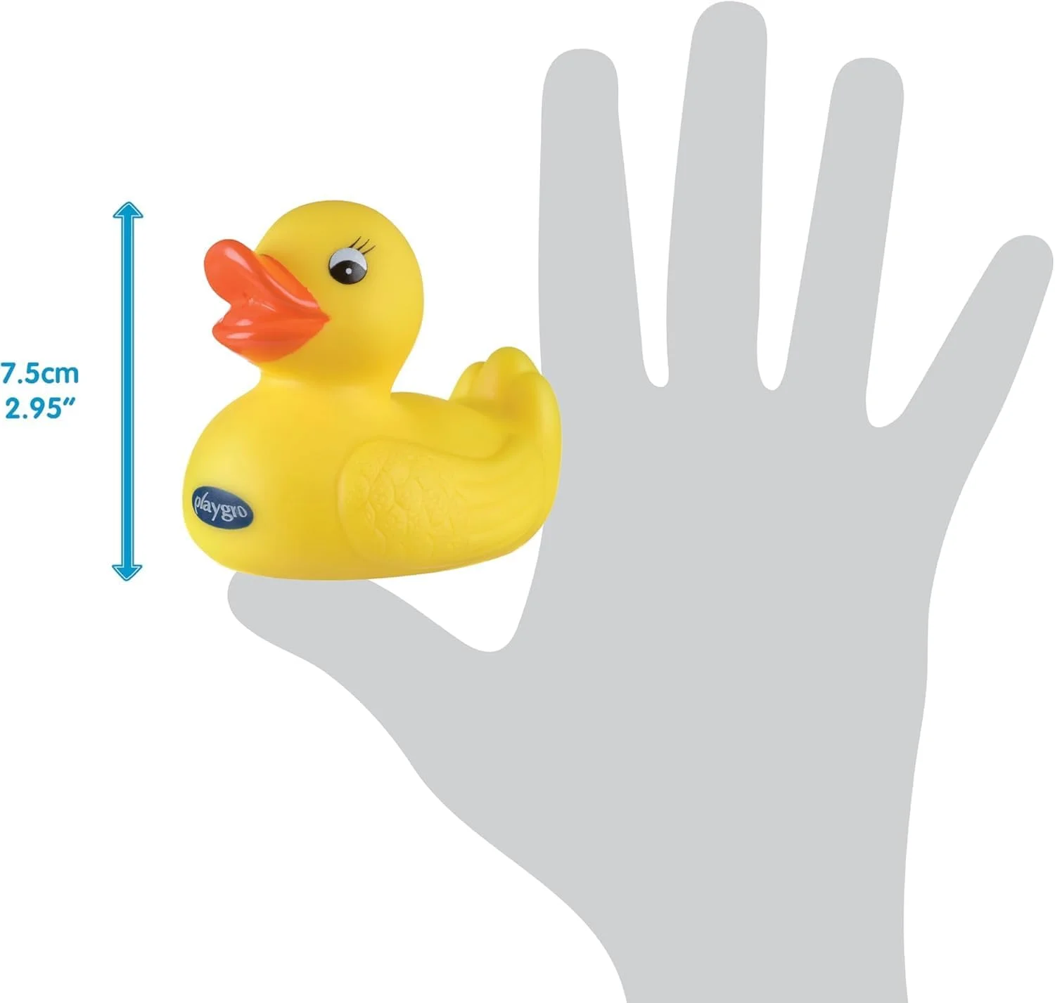 اردک حمام پلی‌گرو - کاملاً مهر و موم شده - اسباب‌بازی جذاب برای رشد و بازی حسی کودک، 0+ ماه