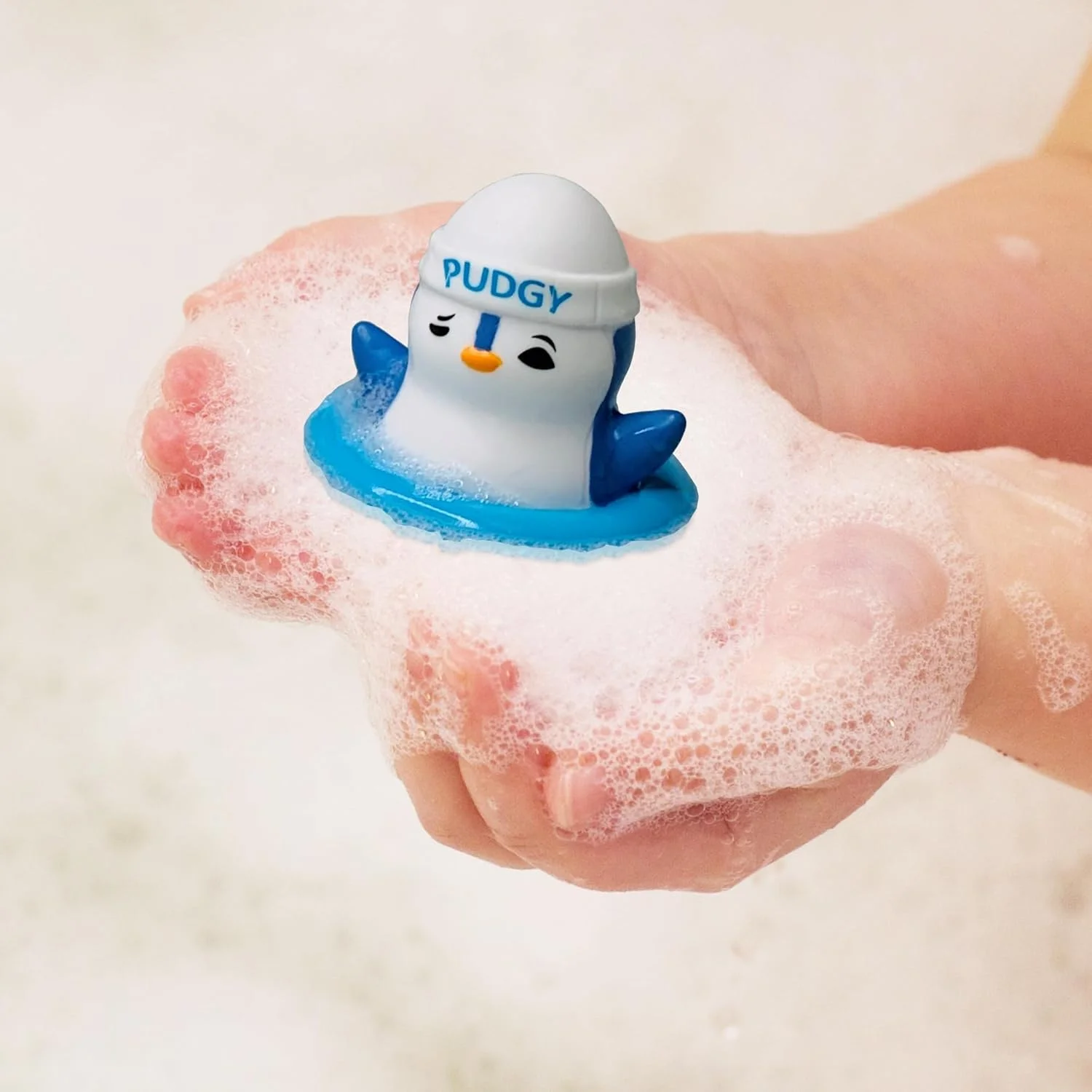 اسباب بازی حمام پنگوئن، مناسب نوزادان و کودکان نوپا، 6+ ماه، مجموعه 3 عددی