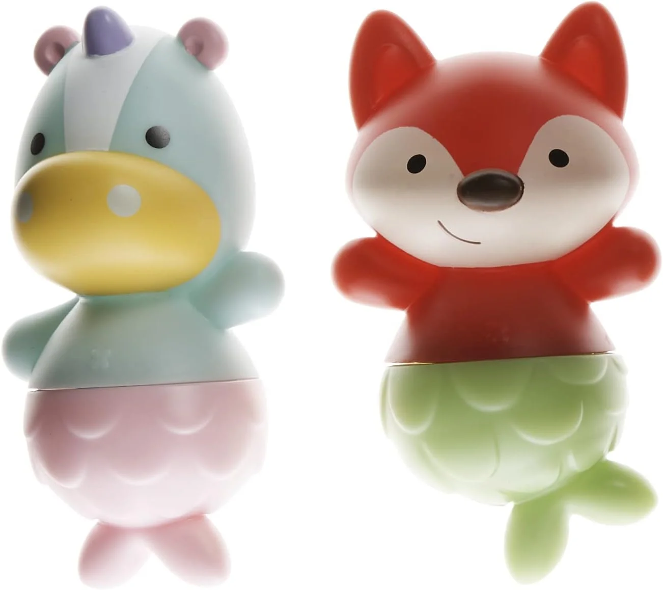 اسباب بازی حمام کودک Skip Hop، فلیپرز مدل باغ وحش، تکشاخ/روباه