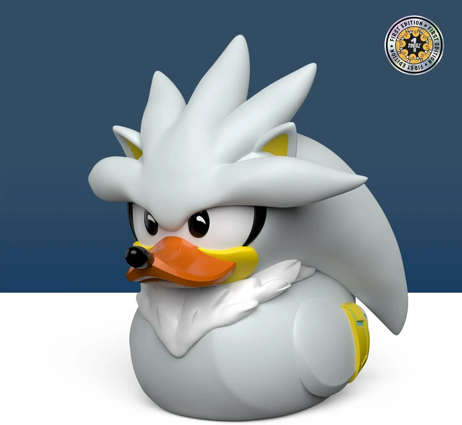 اردک لاستیکی نقره ای خارپشت سونیک نسخه اول Tubbz