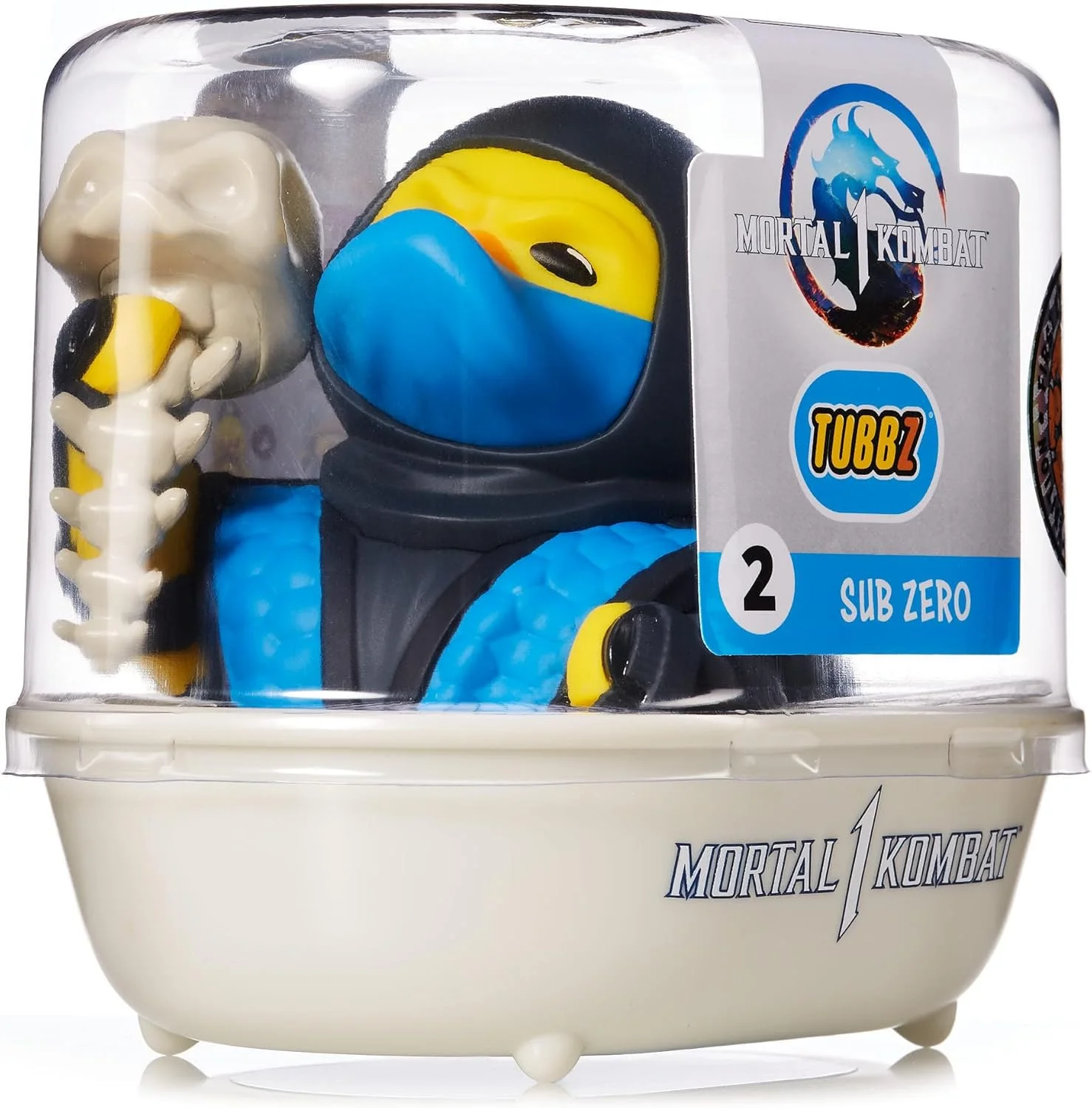 فیگور اردک لاستیکی کلکسیونی ساب زیرو نسخه اول TUBBZ - محصول رسمی مورتال کامبت - اکشن مبارزه ای تلویزیون، فیلم، کتاب های کمیک و بازی های ویدیویی