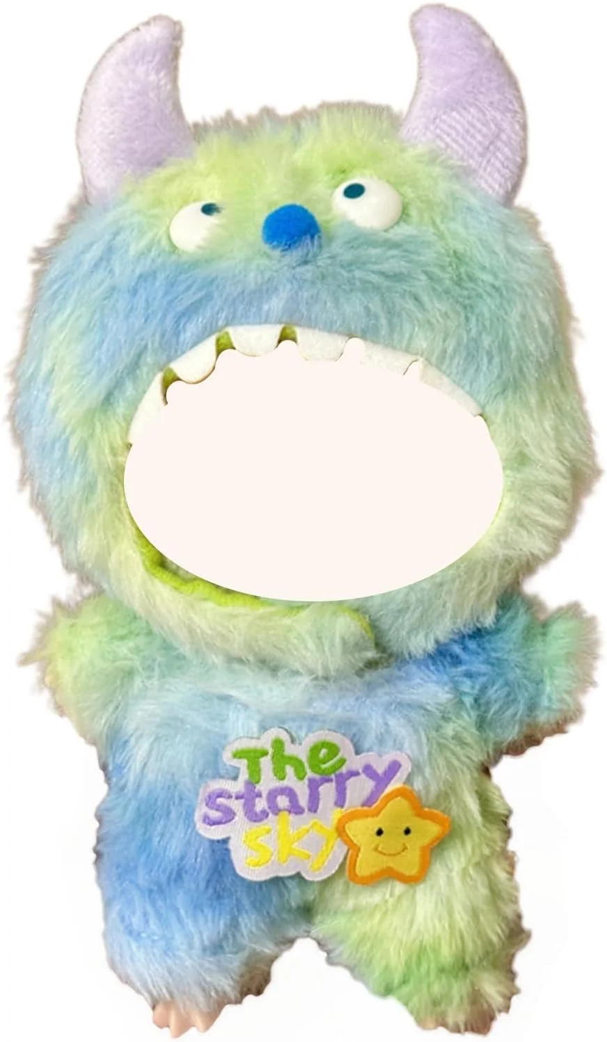 لباس برای عروسک های 15 و 17 سانتی متری، ست لباس برای عروسک های Labubu و Azonee، لوازم جانبی جاکلیدی عروسک، ست لباس عروسک هیولا پولیشی، جامپسوت طرح حیوانات (هیولاها)