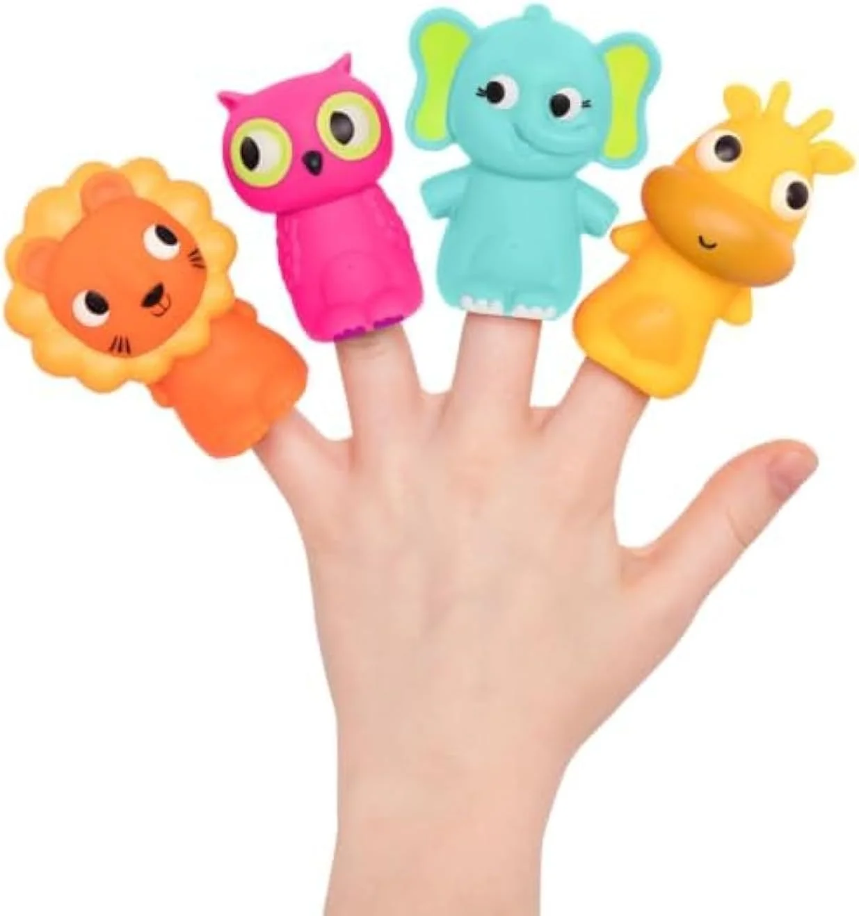 عروسک های انگشتی سیلیکونی حیوانات Baybee برای کودکان - مجموعه 5 عددی | اسباب بازی های عروسکی نرم، فیگورهای عروسکی برای قصه گویی، هدیه اسباب بازی برای کودکان 1 تا 5 ساله پسر و دختر عروسک های انگشتی سیلیکونی حیوانات Baybee برای کودکان - مجموعه 5 عددی | اسباب بازی های عروسکی نرم، فیگورهای عروسکی برای قصه گویی، هدیه اسباب بازی برای کودکان 1 تا 5 ساله پسر و دختر