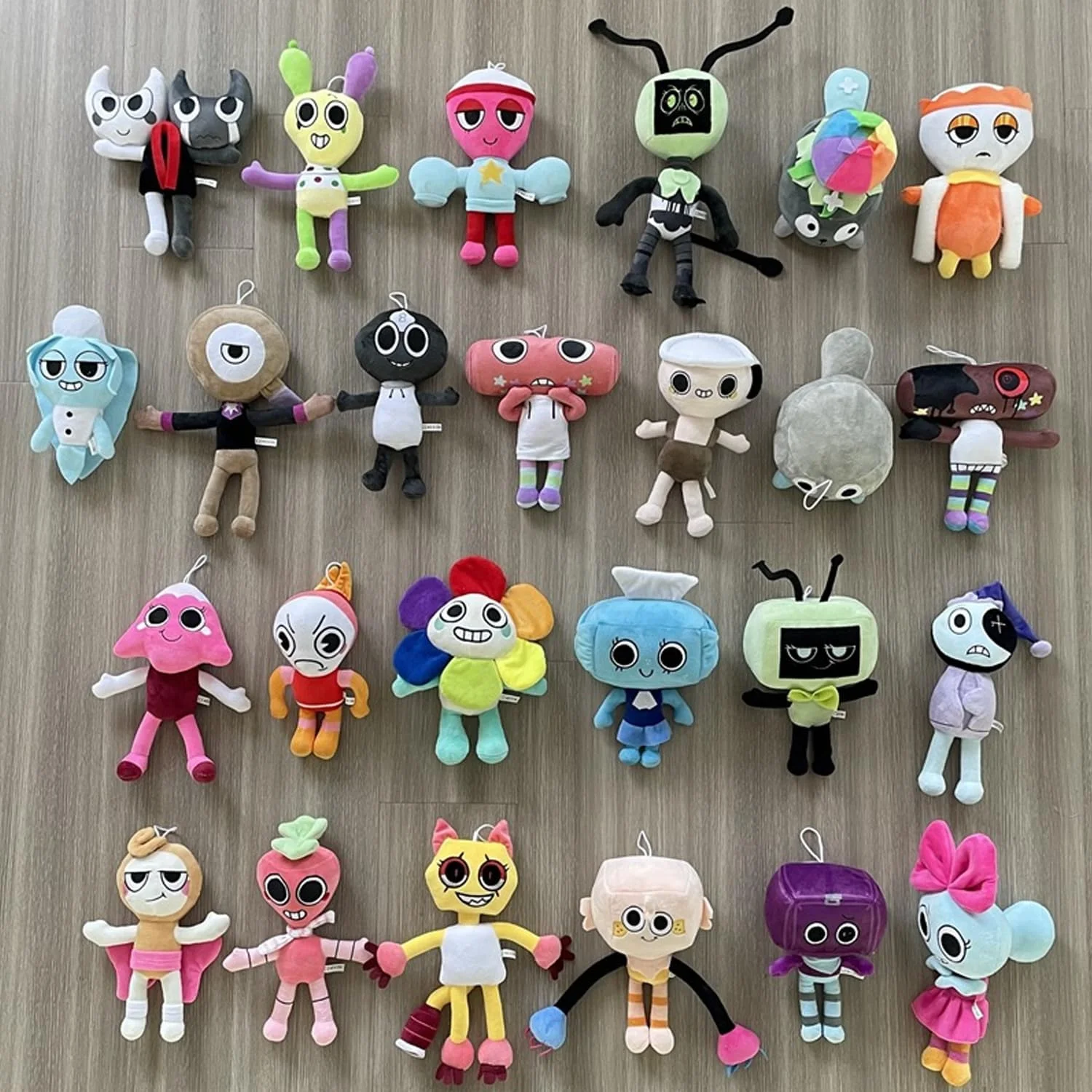 عروسک سنگی دنیای دندی – عروسک بالشتی نرم حیوانی برای بزرگسالان و طرفداران بازی – دکوری زیبا برای اتاق و هدیه برای هالووین، کریسمس، تولد (کانی)