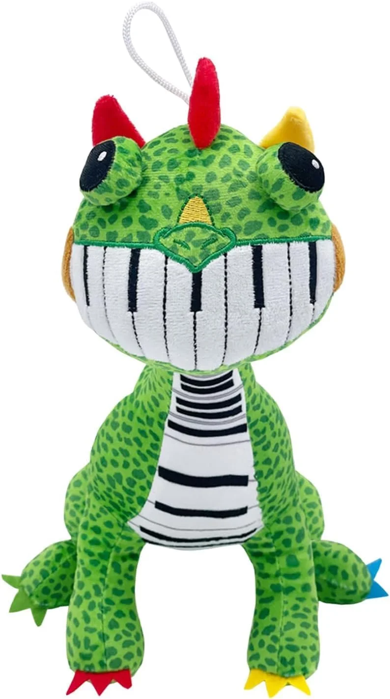 عروسک شخصیت های خندان فصل 4، حیوان نرم 30 سانتی متری برای طرفداران بازی (5 سال به بالا)، عروسک زیبا با الهام از بازی، هدیه کلکسیونی برای طرفداران (پیانوساروس)