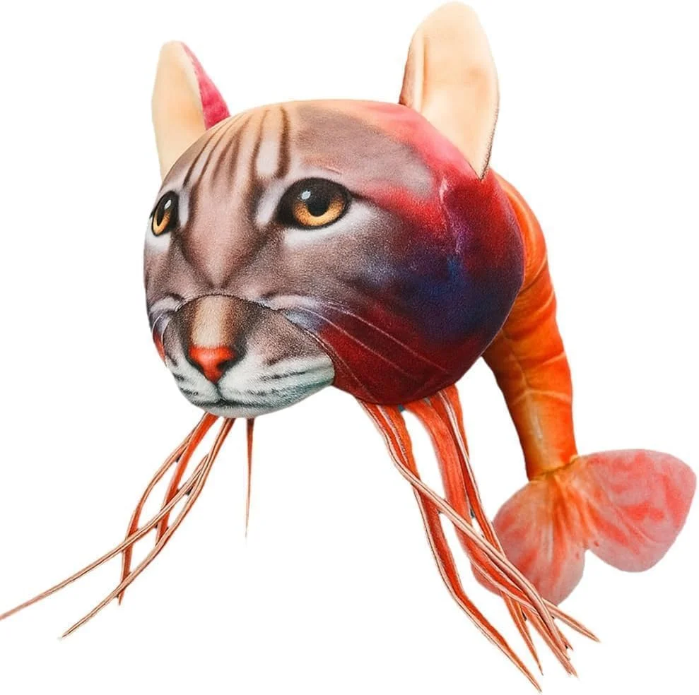 عروسک حیوانات نرم و بامزه، بالش تکامل مغز برای اتاق خواب، ماشین، دکور دفتر، هدیه تولد برای بزرگسالان (Trippi Troppi)