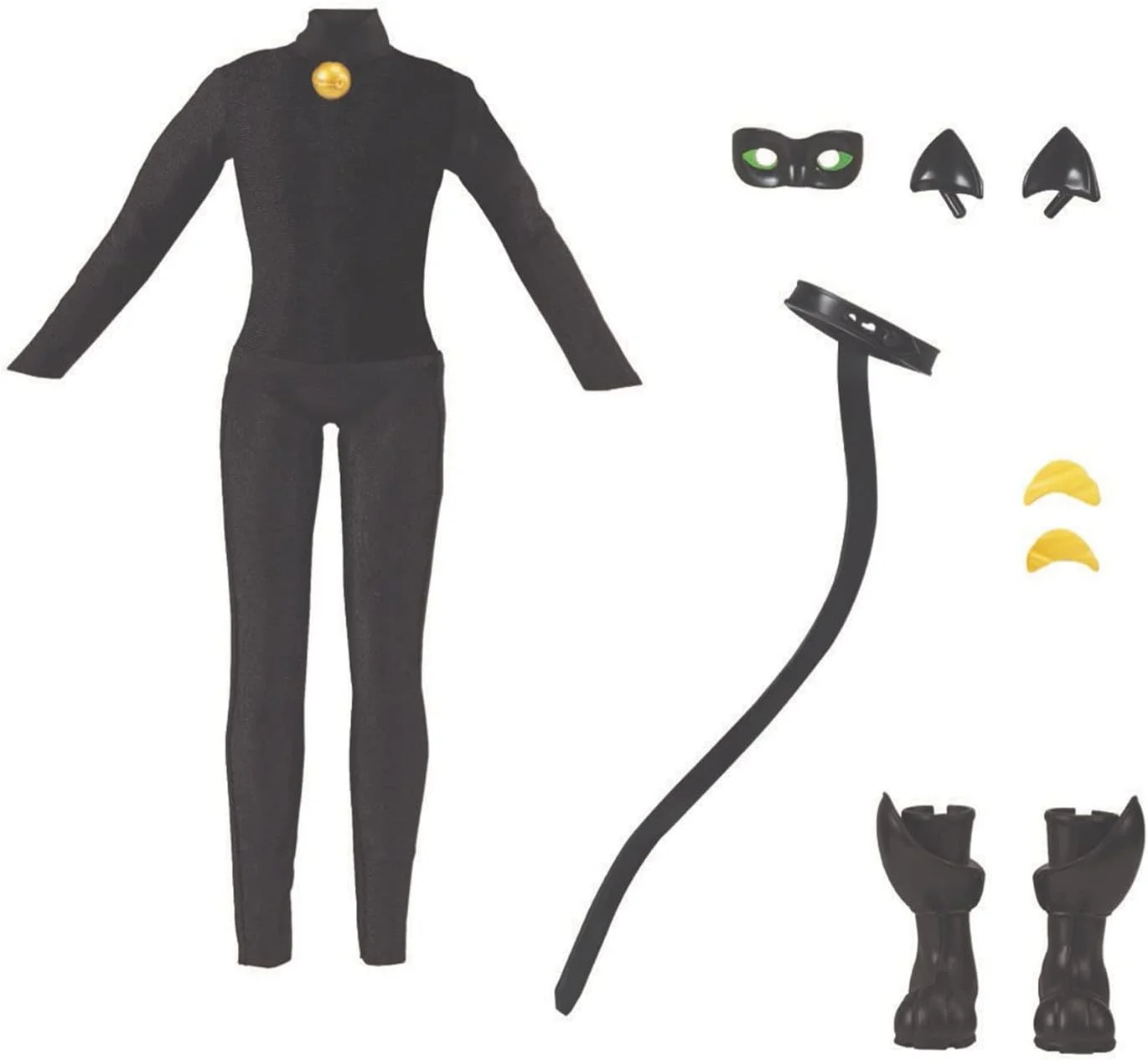 عروسک فشن ابرقهرمانی آدرین به کت نوآر به همراه لوازم جانبی (Bandai)