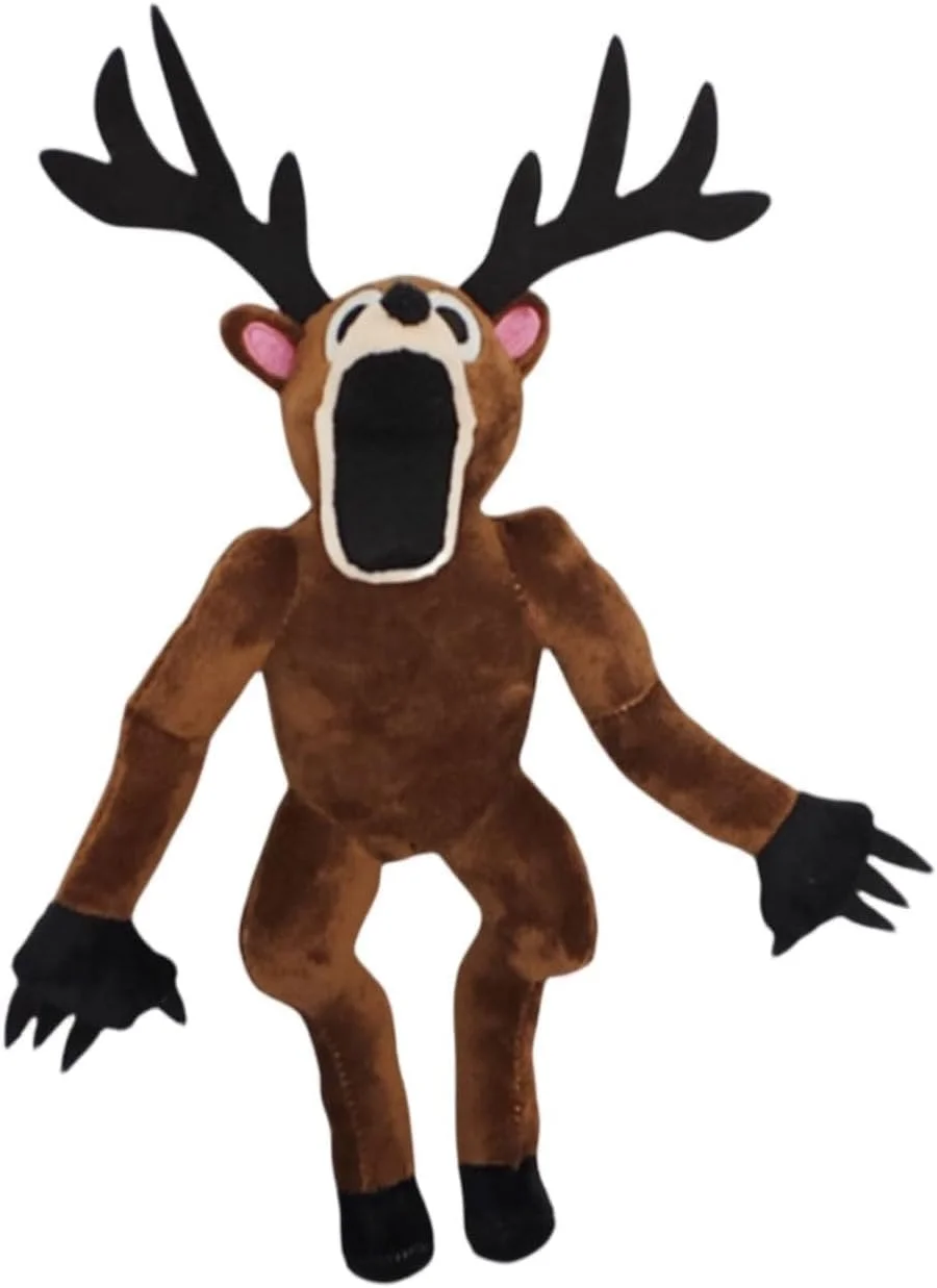 عروسک هیولای گوزن جنگلی 99 شب – عروسک حیوانی شخصیت ها برای کلکسیونرها و هدیه برای طرفداران بازی های ویدیویی (C)