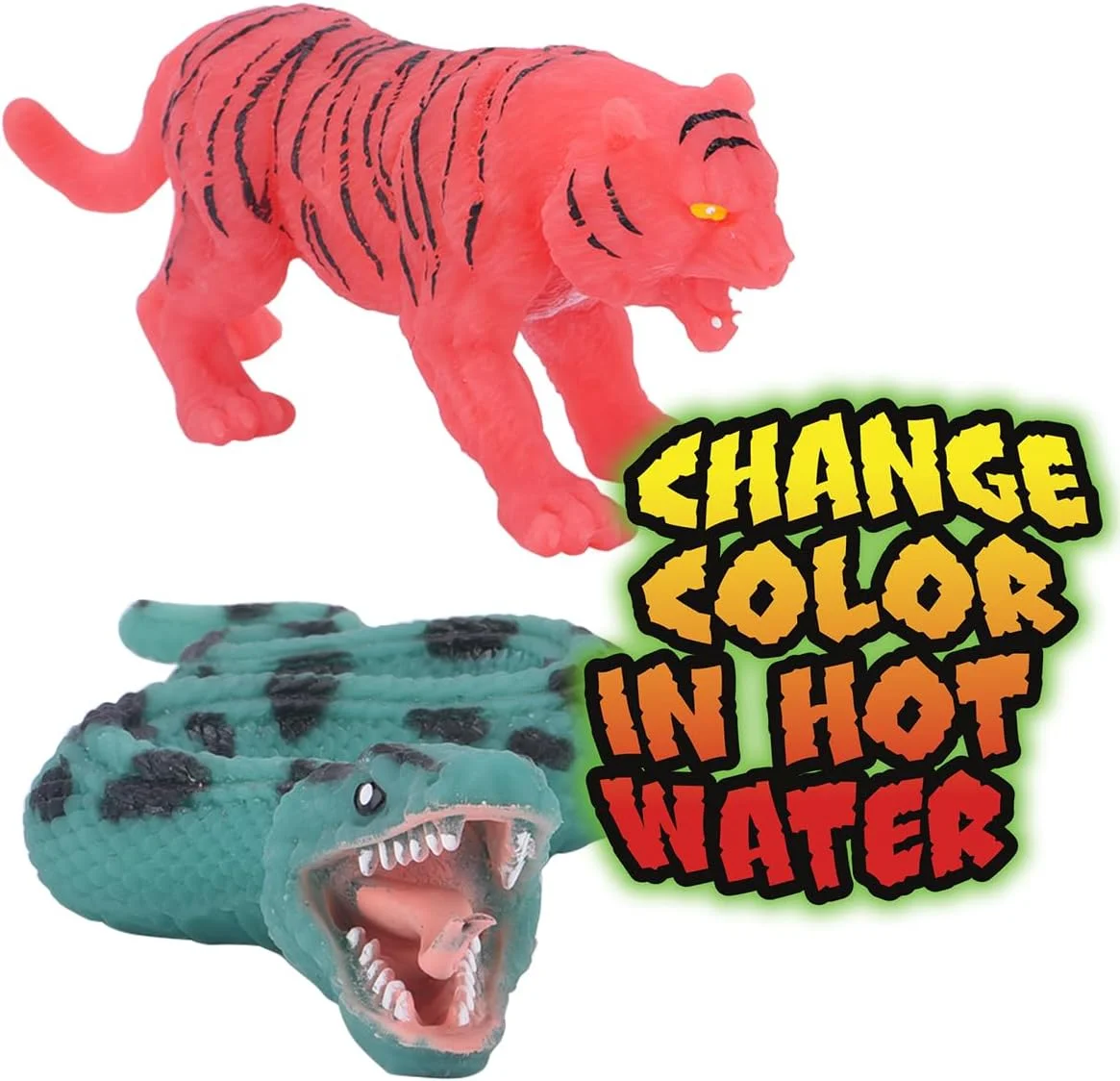 اسباب بازی حیوانات جنگل افسانه ای #sbabam، بسته 4 عددی، بازی های کودکانه از کیوسک، عروسک های نرم پاندا، ببر و دیگران با جلوه های ویژه