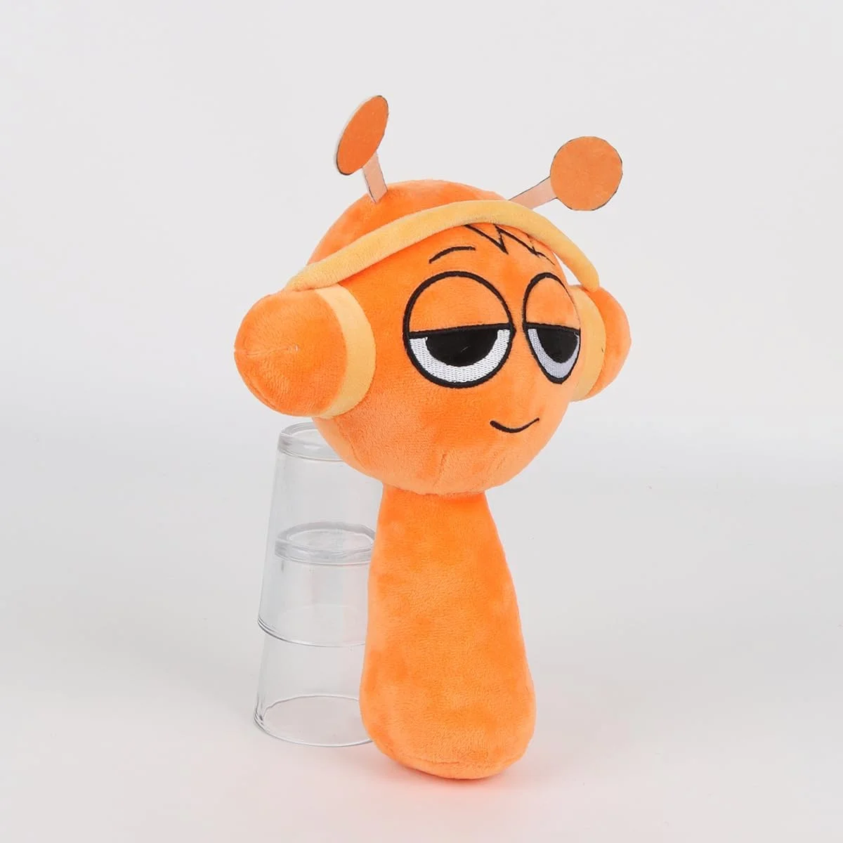 عروسک اسپرانکی | عروسک حیوانی اسپرانکی بازی موزیکال ترسناک | عروسک نرم و بالش | دکور خانه برای طرفداران (نارنجی)