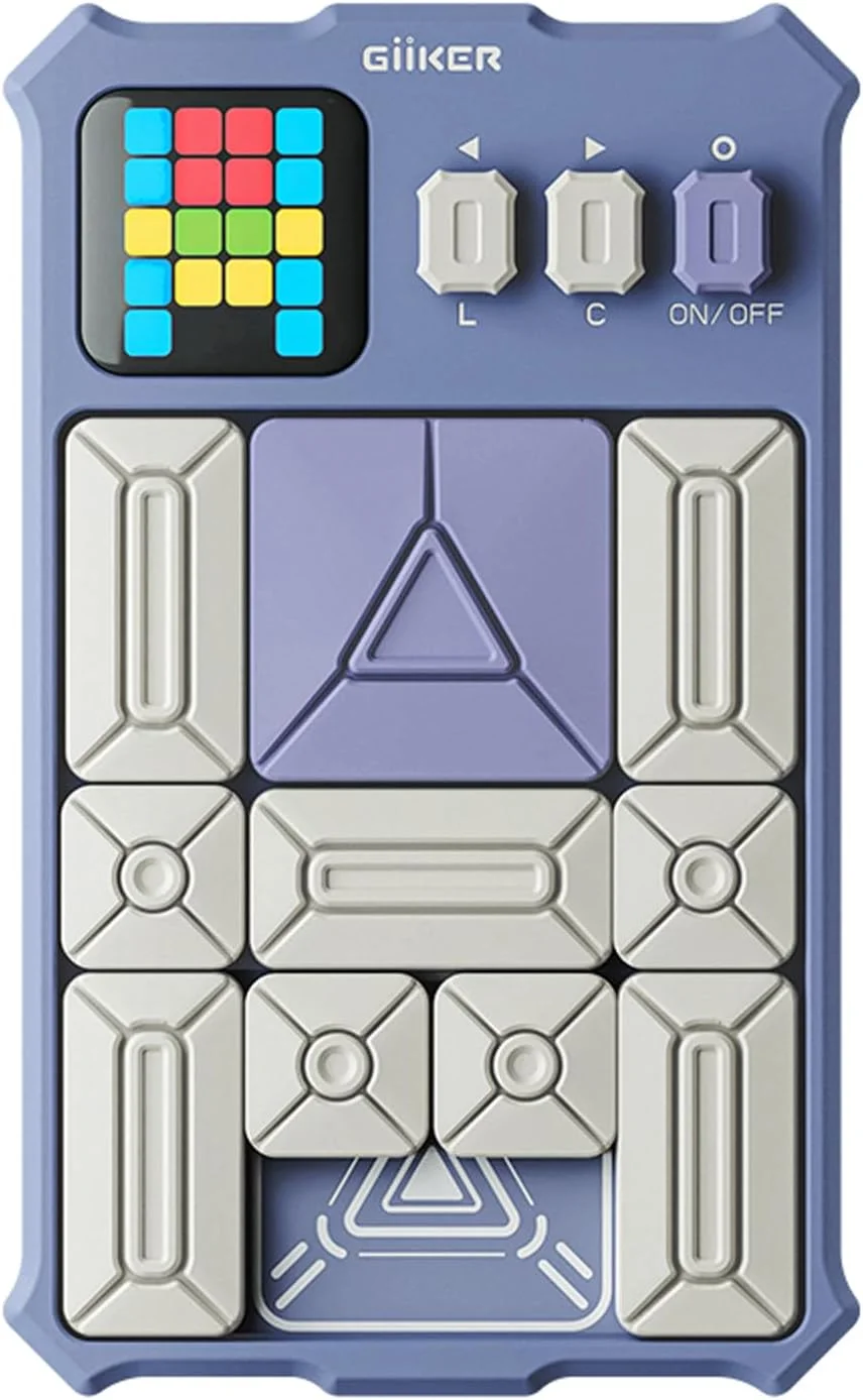 بازی فکری سوپر اسلاید Giiker با بیش از 500 مرحله چالش های IQ، پازل های فکری برای اسباب بازی های کودکان، اسباب بازی آرامش بخش، اسباب بازی عالی برای روز خانوادگی برای تعاملات روزمره و تمام سنین