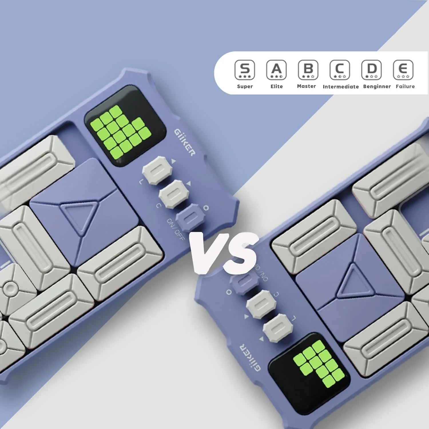 بازی فکری سوپر اسلاید Giiker با بیش از 500 مرحله چالش های IQ، پازل های فکری برای اسباب بازی های کودکان، اسباب بازی آرامش بخش، اسباب بازی عالی برای روز خانوادگی برای تعاملات روزمره و تمام سنین