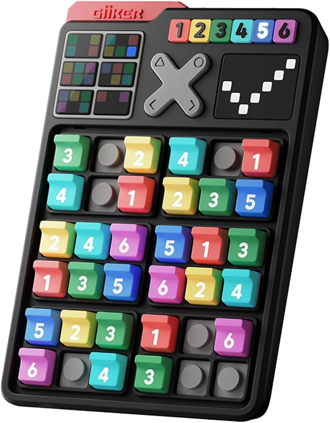 بازی فکری سودوکو هوشمند GiiKER، 2500 چالش اصلی، اسباب بازی های پازلی رومیزی، اسباب بازی های آموزشی STEM برای کودکان، مسافرت، هدایای کریسمس و تولد برای نوجوانان و بزرگسالان