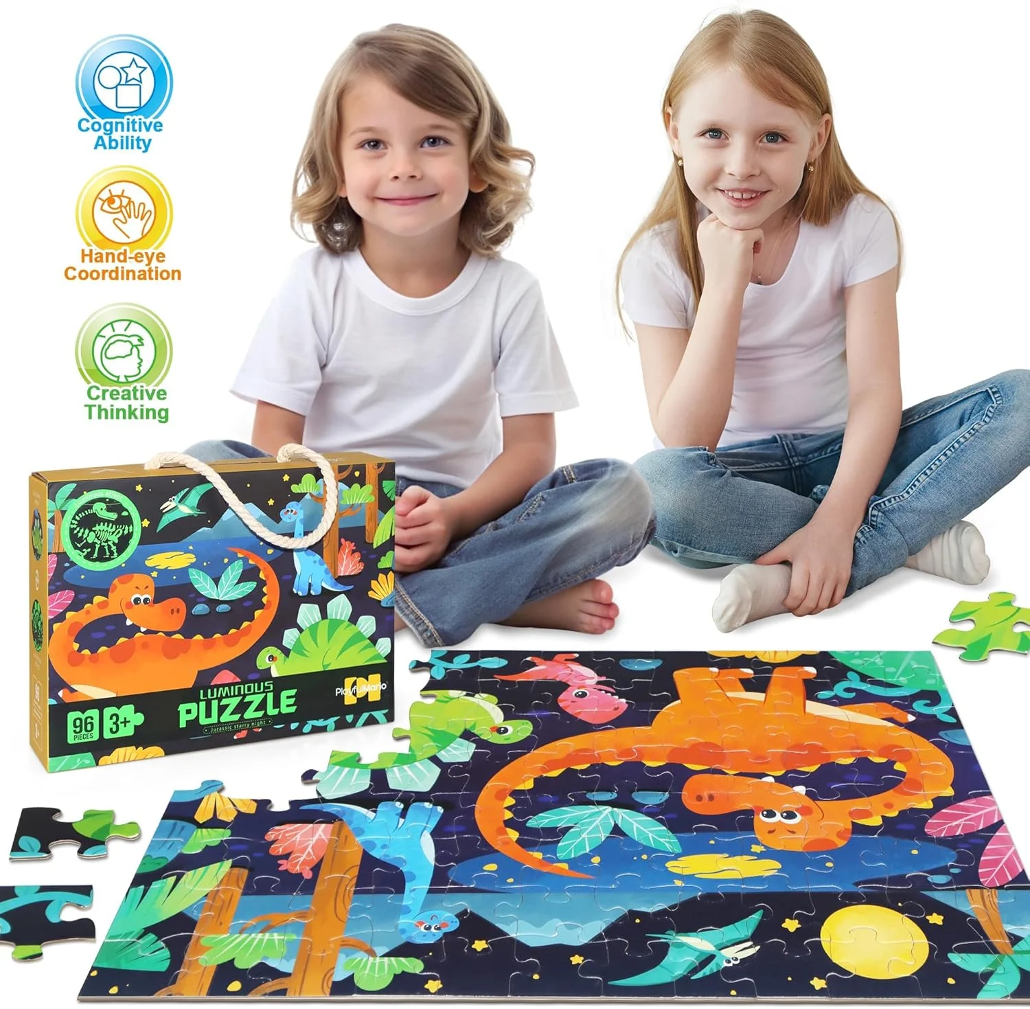 پازل های کودکان، پازل زمینی درخشان 96 تکه برای کودکان 3-12 سال، پازل زمینی، اسباب بازی های پازل آموزشی پیش دبستانی برای پسران و دختران پازل های کودکان، پازل زمینی درخشان 96 تکه برای کودکان 3-12 سال، پازل زمینی، اسباب بازی های پازل آموزشی پیش دبستانی برای پسران و دختران