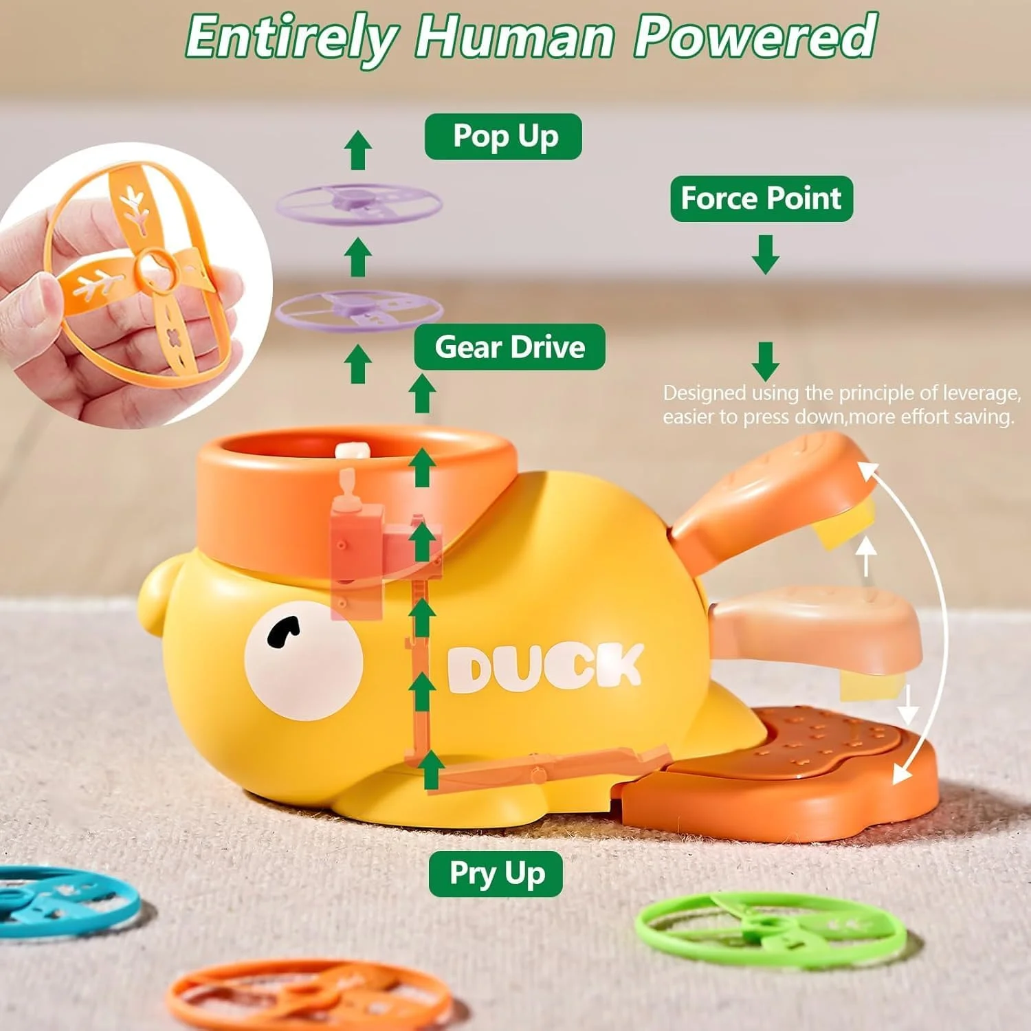 پرتابگر دیسک پرنده برای کودکان، فعالیت های تابستانی در فضای باز، اسباب بازی سرگرم کننده برای کودکان نوپا، بازی پرتاب و گرفتن در فضای داخلی و خارجی با 8 دیسک و 1 جیب توری، طرح اردک پرتابگر دیسک پرنده برای کودکان، فعالیت های تابستانی در فضای باز، اسباب بازی سرگرم کننده برای کودکان نوپا، بازی پرتاب و گرفتن در فضای داخلی و خارجی با 8 دیسک و 1 جیب توری، طرح اردک