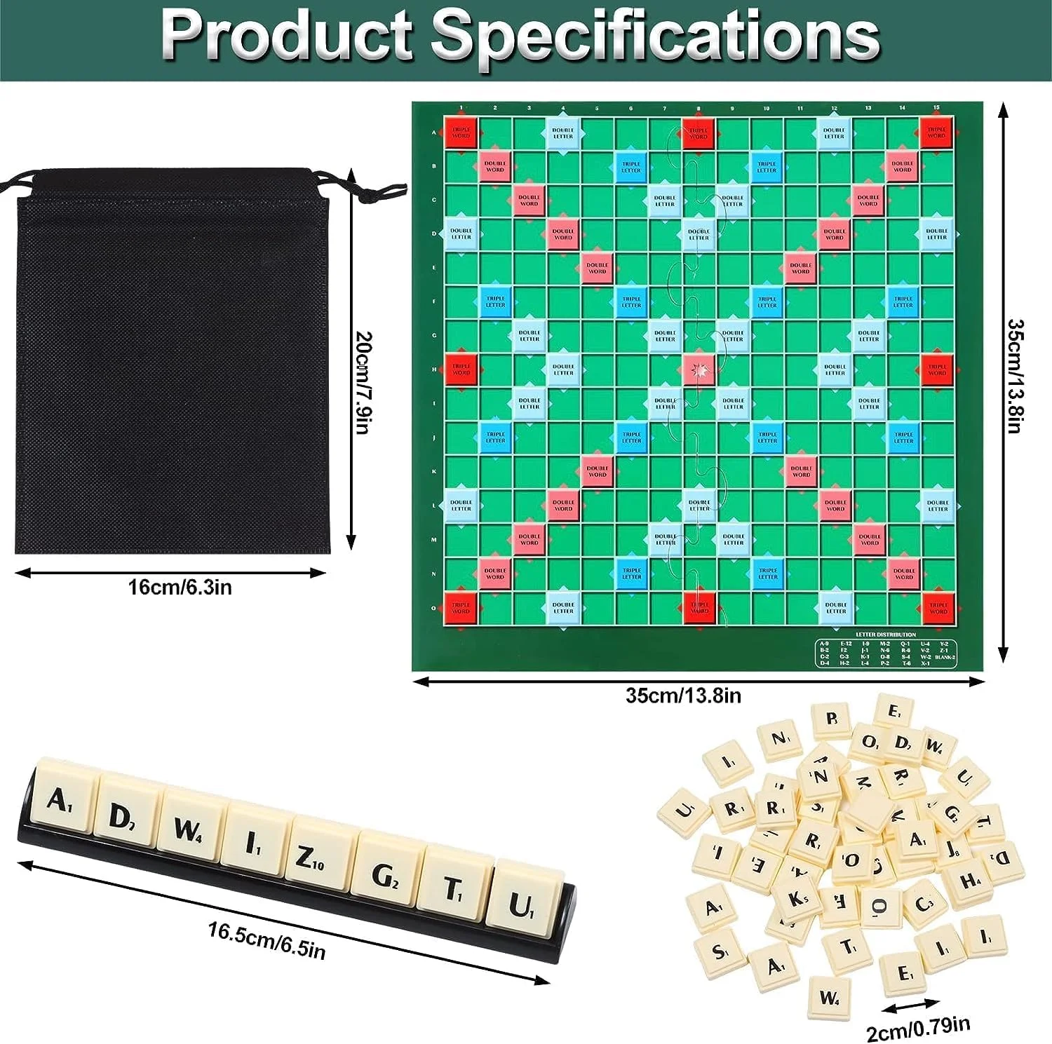 بازی تخته ای حروف NALACAL، بازی کلاسیک املای کلمات با تطبیق حروف، بازی مسافرتی اصلی تطبیق حروف برای کودکان و بزرگسالان، چالش واژگان، اسباب بازی