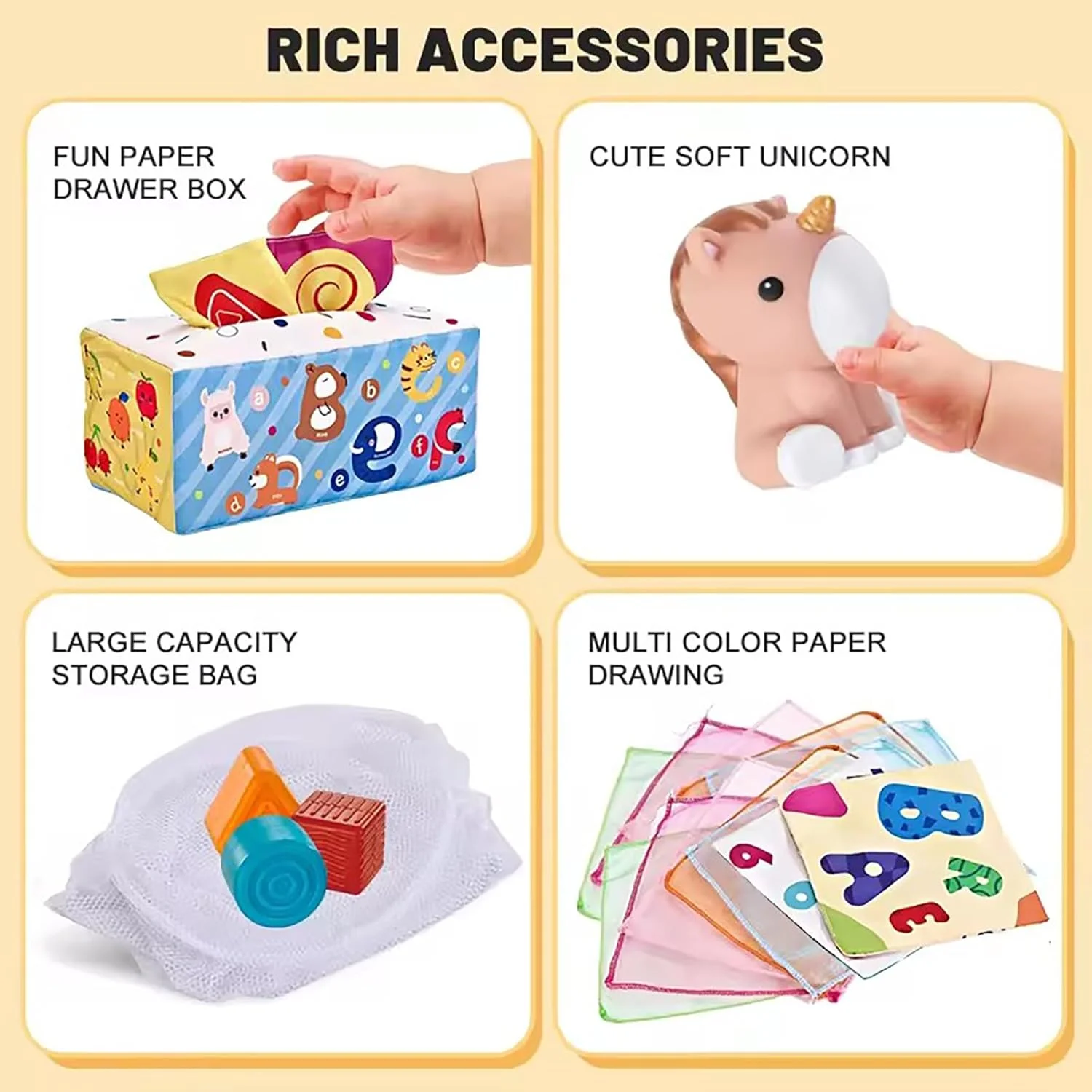 مجموعه اسباب بازی های آموزشی مونته سوری 6 در 1 AM ANNA برای نوزادان 6 تا 12 ماهه - سطل های حسی مرتب سازی نوزاد برای کودکان نوپا 1-3 ساله، بلوک های چیدنی، اسباب بازی های دندانی سیلیکونی، اسباب بازی کشیدنی برای پسران و دختران - 34 قطعه مجموعه اسباب بازی های آموزشی مونته سوری 6 در 1 AM ANNA برای نوزادان 6 تا 12 ماهه - سطل های حسی مرتب سازی نوزاد برای کودکان نوپا 1-3 ساله، بلوک های چیدنی، اسباب بازی های دندانی سیلیکونی، اسباب بازی کشیدنی برای پسران و دختران - 34 قطعه