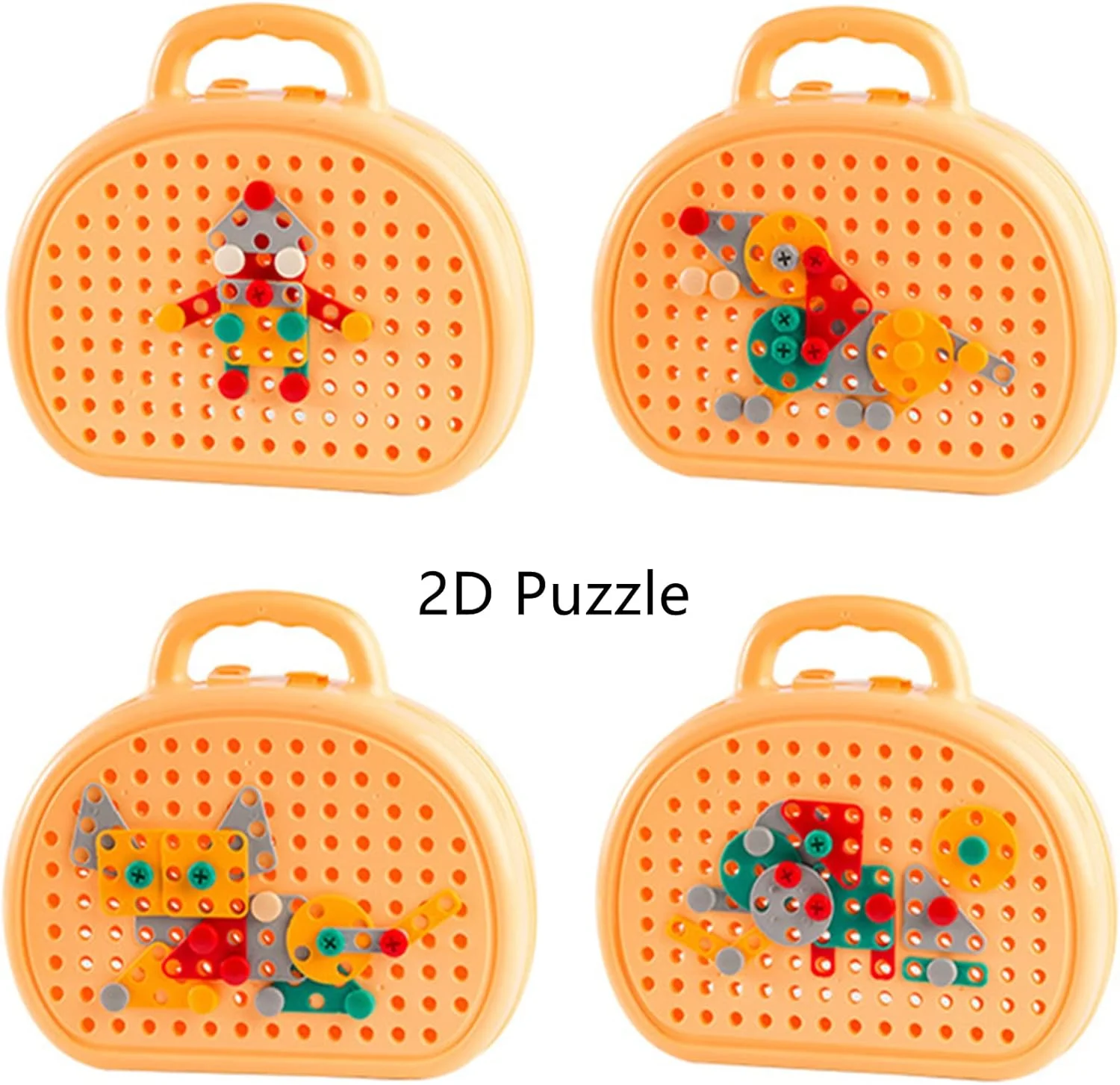 مجموعه اسباب بازی دریل کودکان AM ANNA، 204 قطعه اسباب بازی آموزشی STEM برای پسران و دختران 4 تا 8 ساله، بازی های ساختمانی مهندسی با مجموعه ابزار پیچ گوشتی اسباب بازی (توله سگ زرد) مجموعه اسباب بازی دریل کودکان AM ANNA، 204 قطعه اسباب بازی آموزشی STEM برای پسران و دختران 4 تا 8 ساله، بازی های ساختمانی مهندسی با مجموعه ابزار پیچ گوشتی اسباب بازی (توله سگ زرد)