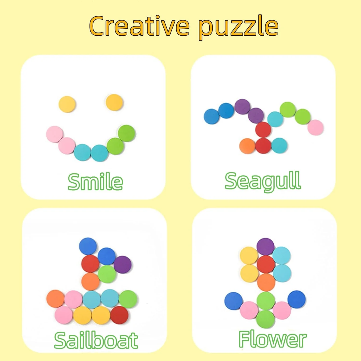 اسباب بازی آموزشی مونته سوری چوبی مرتب سازی اشکال AM ANNA برای کودکان 2-3 ساله - تطبیق رنگ و یادگیری، توسعه مهارت های حرکتی ظریف، آموزش زودهنگام شمارش (8 رنگ)