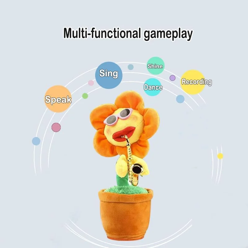 اسباب بازی تعاملی رقصنده و سخنگو AM ANNA، اسباب بازی آفتابگردان سخنگو برای نوزادان و کودکان نوپا، آواز خواندن و تکرار حرف های شما برای کودکان با 120 آهنگ انگلیسی، اسباب بازی آموزشی تقلیدی برای کودکان پسر و دختر، هدیه اسباب بازی تعاملی رقصنده و سخنگو AM ANNA، اسباب بازی آفتابگردان سخنگو برای نوزادان و کودکان نوپا، آواز خواندن و تکرار حرف های شما برای کودکان با 120 آهنگ انگلیسی، اسباب بازی آموزشی تقلیدی برای کودکان پسر و دختر، هدیه