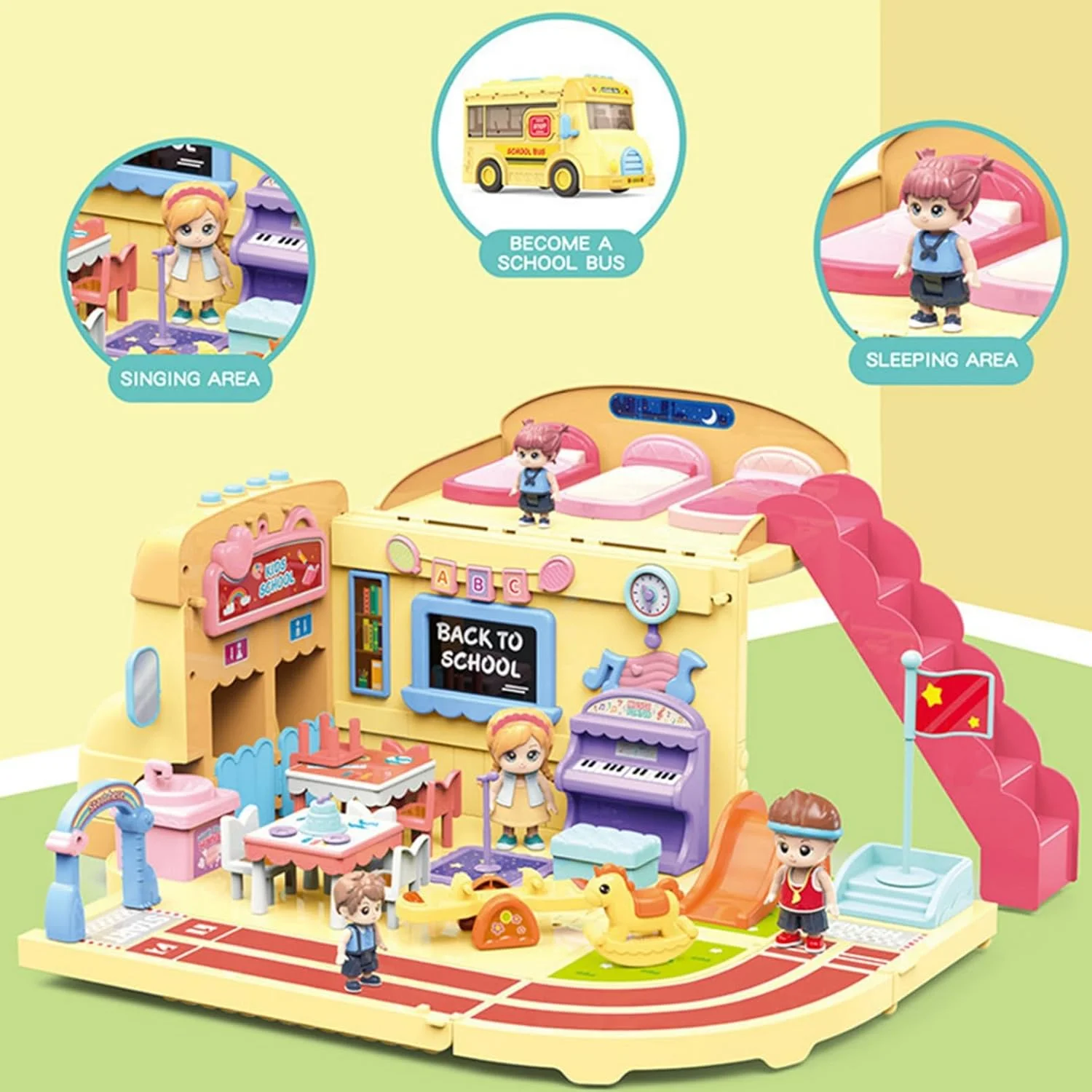 اتوبوس مدرسه اسباب بازی AM ANNA با نور صدا برای کودکان، اتوبوس های کششی فرمان شبیه سازی، اسباب بازی های اتوبوس مدرسه کودکان نوپا با اسباب بازی های موسیقی آموزشی پیش دبستانی، هدیه برای کودکان نوپا (اتوبوس مدرسه) اتوبوس مدرسه اسباب بازی AM ANNA با نور صدا برای کودکان، اتوبوس های کششی فرمان شبیه سازی، اسباب بازی های اتوبوس مدرسه کودکان نوپا با اسباب بازی های موسیقی آموزشی پیش دبستانی، هدیه برای کودکان نوپا (اتوبوس مدرسه)