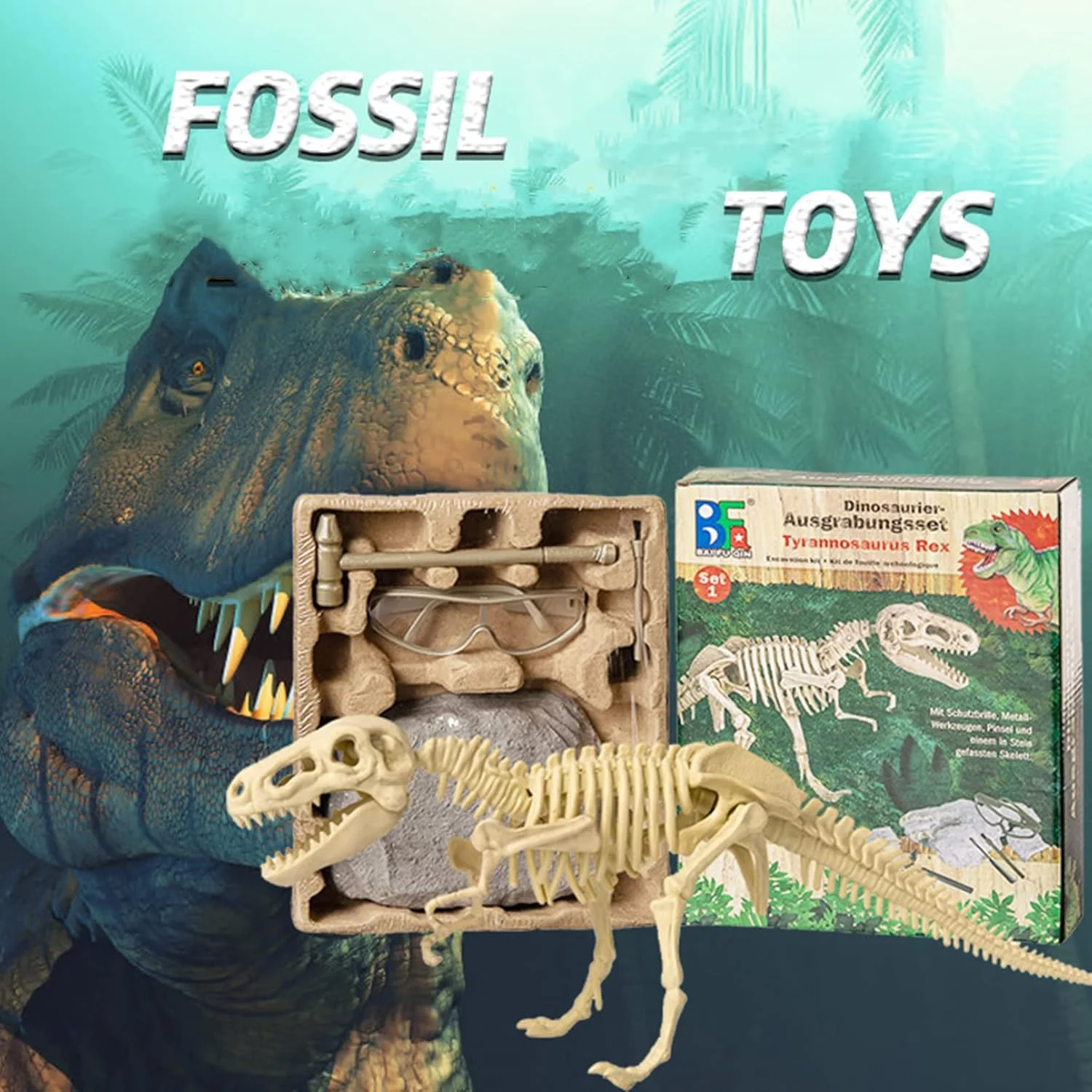 اسباب بازی های دایناسور AM ANNA برای کودکان 8-12 ساله، کیت حفاری فسیل دایناسور اسباب بازی های پارک ژوراسیک اسباب بازی پسرانه سن 6-8 سال، آموزشی برای کودکان 5-7 ساله مجموعه علوم STEM T-Rex هدیه اسباب بازی DIY (کیت حفاری دینو) اسباب بازی های دایناسور AM ANNA برای کودکان 8-12 ساله، کیت حفاری فسیل دایناسور اسباب بازی های پارک ژوراسیک اسباب بازی پسرانه سن 6-8 سال، آموزشی برای کودکان 5-7 ساله مجموعه علوم STEM T-Rex هدیه اسباب بازی DIY (کیت حفاری دینو)