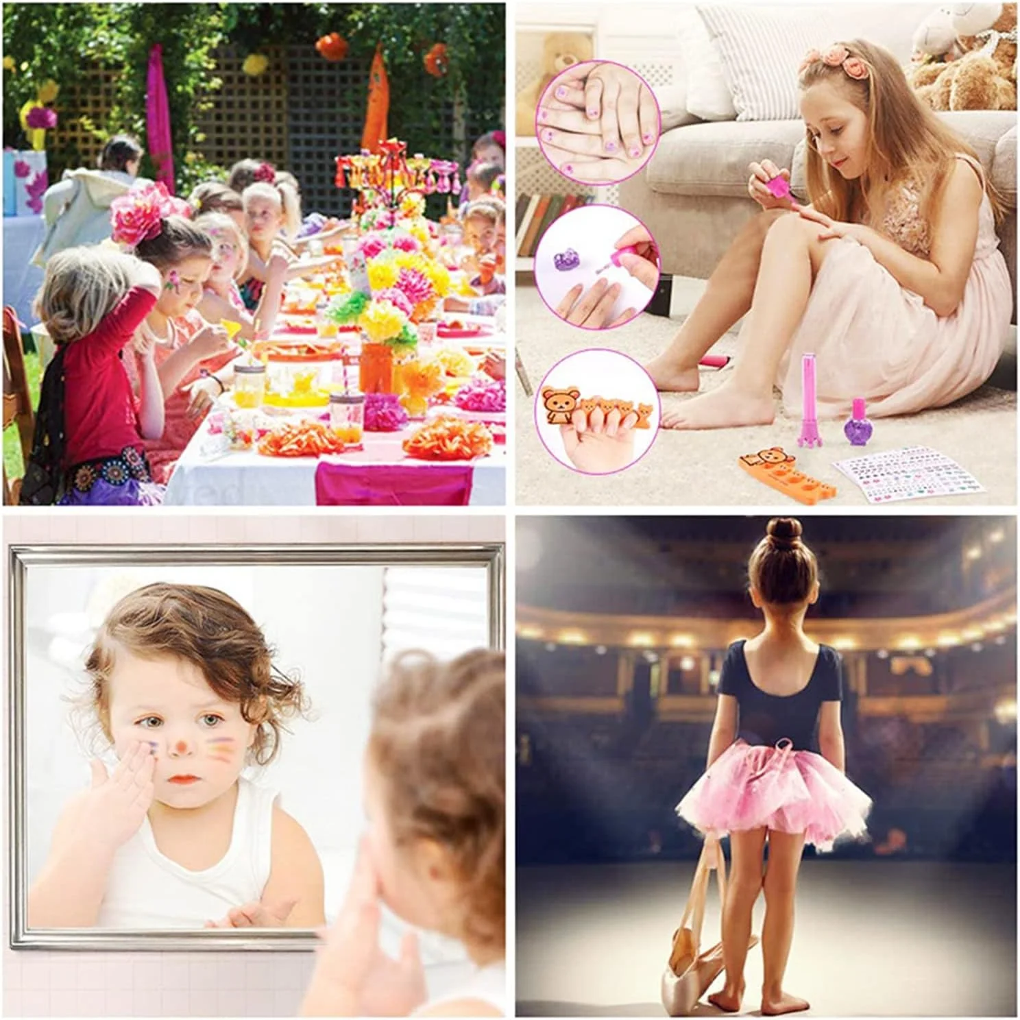 ست لوازم آرایشی کودکان AM ANNA، 30 تکه، اسباب بازی آرایشی واقعی برای دختران کوچک، لوازم آرایشی شاهزاده خانم ایمن، غیر سمی و قابل شستشو، هدیه تولد برای کودکان 3 تا 12 سال ست لوازم آرایشی کودکان AM ANNA، 30 تکه، اسباب بازی آرایشی واقعی برای دختران کوچک، لوازم آرایشی شاهزاده خانم ایمن، غیر سمی و قابل شستشو، هدیه تولد برای کودکان 3 تا 12 سال