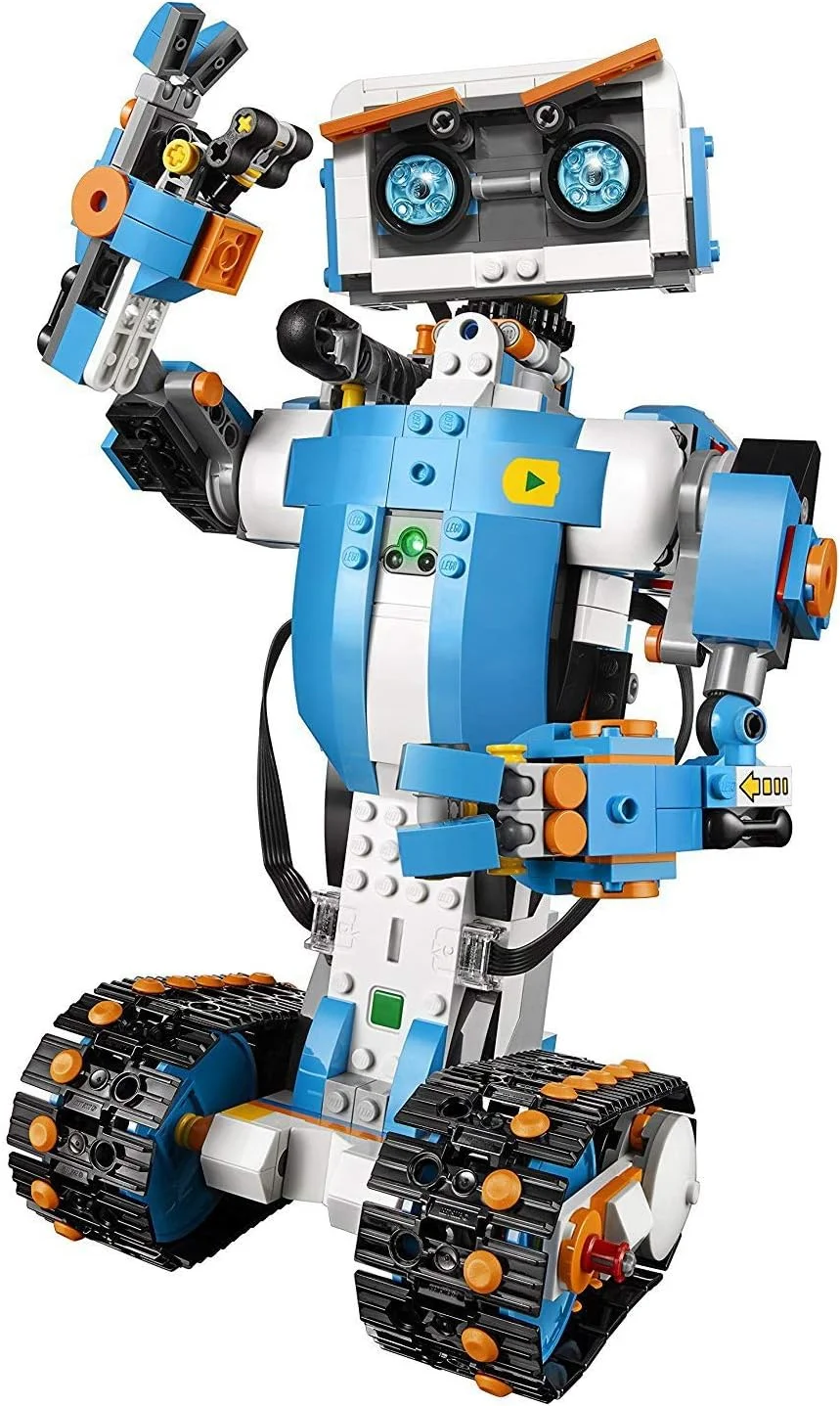 جعبه ابزار خلاقانه LEGO Boost 17101، مجموعه ساخت ربات سرگرم کننده و کیت کدنویسی آموزشی برای کودکان، اسباب بازی یادگیری STEM برنده جایزه (847 قطعه)