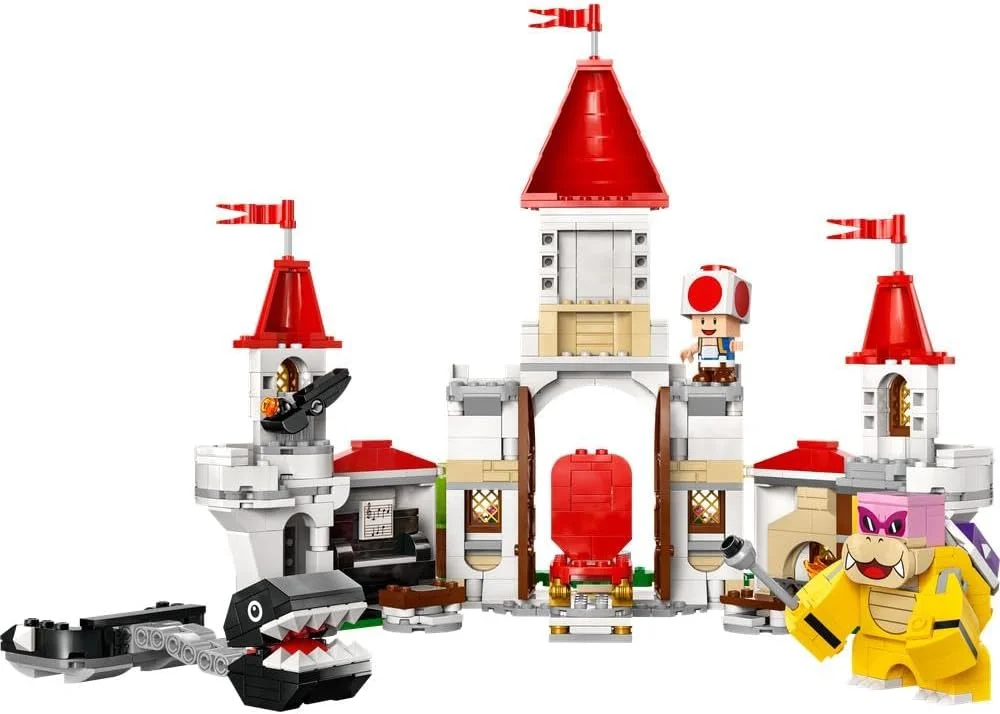 لگو Super Mario نبرد با Roy در مجموعه قلعه Peach، اسباب بازی ساخت شخصیت Nintendo برای پسران و دختران 7 سال به بالا، با 3 فیگور، مجموعه بازی ماجراجویی، هدیه برای کودکان و گیمرها 71435 لگو Super Mario نبرد با Roy در مجموعه قلعه Peach، اسباب بازی ساخت شخصیت Nintendo برای پسران و دختران 7 سال به بالا، با 3 فیگور، مجموعه بازی ماجراجویی، هدیه برای کودکان و گیمرها 71435