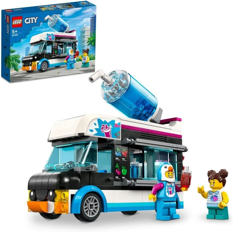 لگو سری City مدل 60384 طرح Penguin Slushy Van