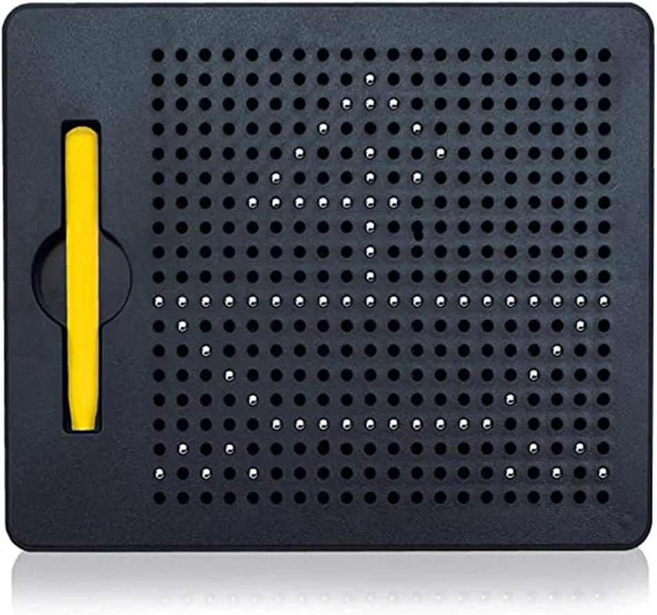 تخته طراحی مغناطیسی سرگرم کننده AMERTEER برای کودکان نوپا و بچه ها - اسباب بازی های طراحی و اسکچ مغناطیسی، شامل قلم استایلوس مغناطیسی و تخته نوشتن مغناطیسی برای اسباب بازی های مسافرتی کودکان